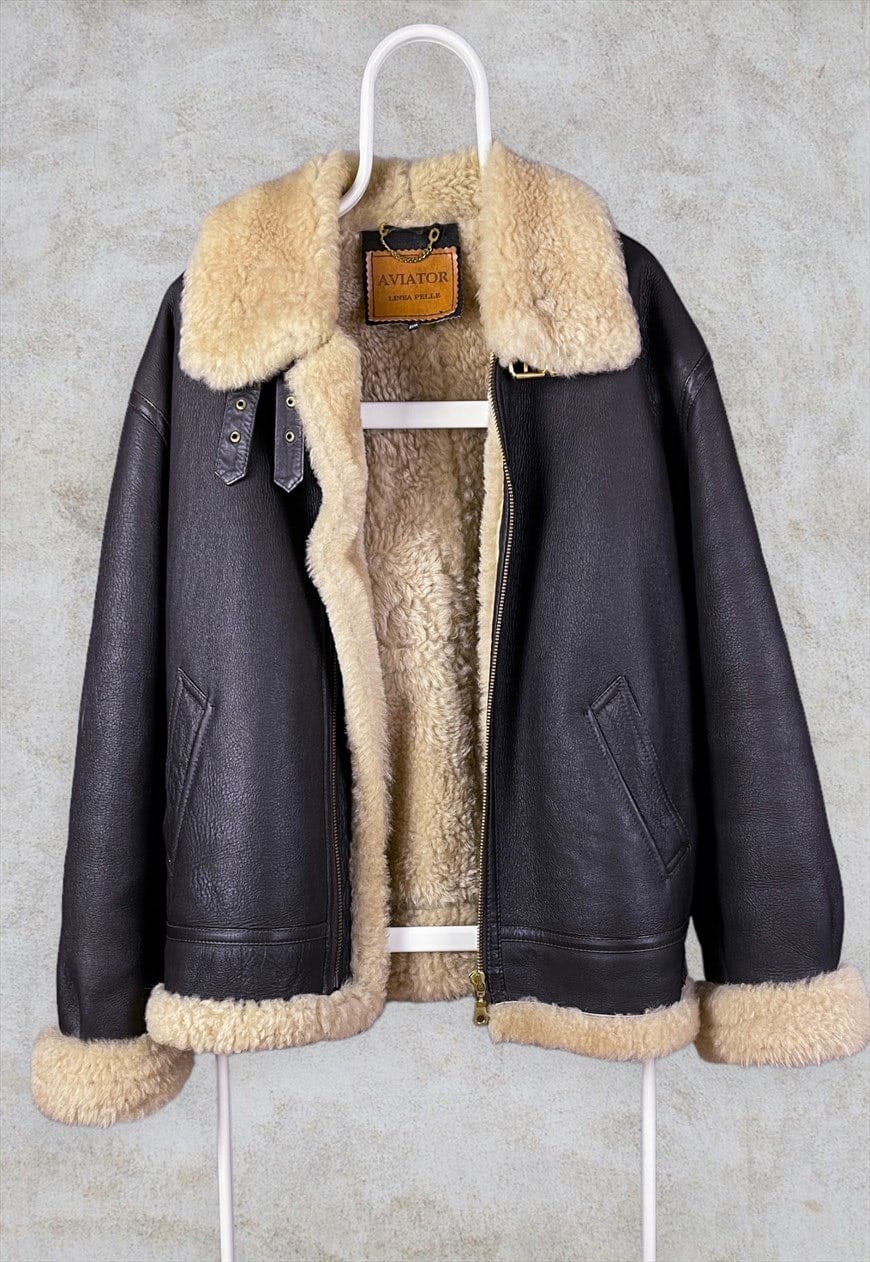 Linea pelle clearance aviator jacket