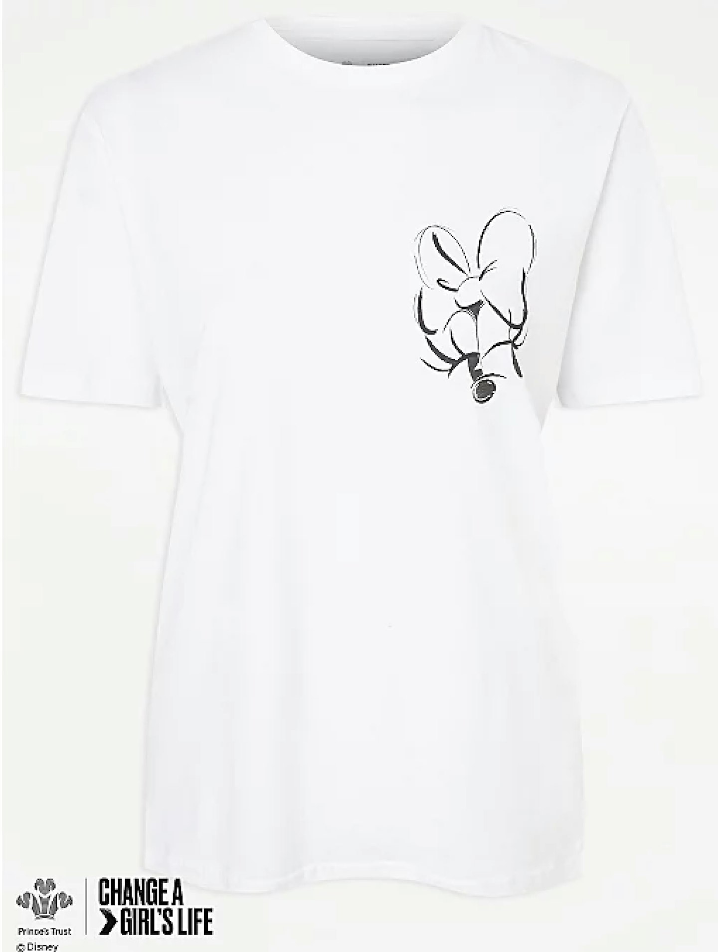 George, Disney Minnie Mouse Prince’s Trust White Graphic T-Shirt