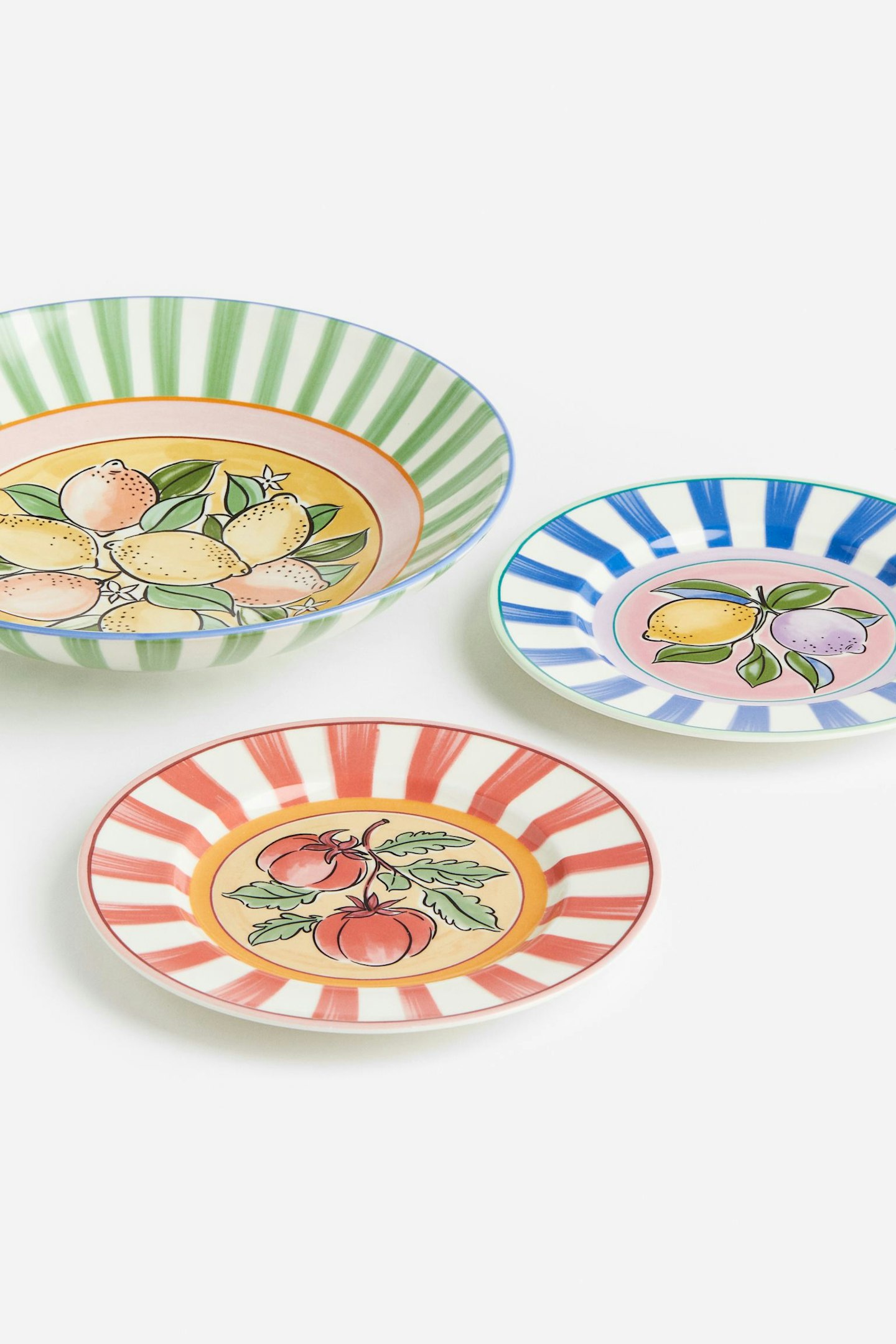 H&M Home, Porcelain Mid Plate