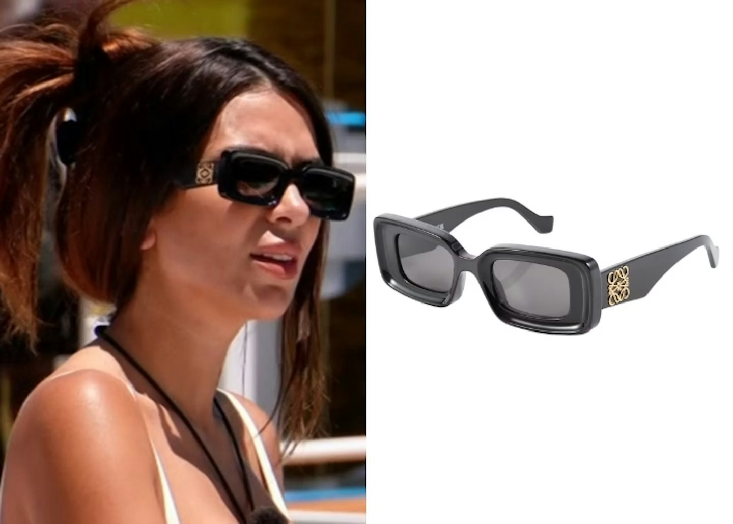 Ekin-Su Cülcüloğlu's Loewe Sunglasses