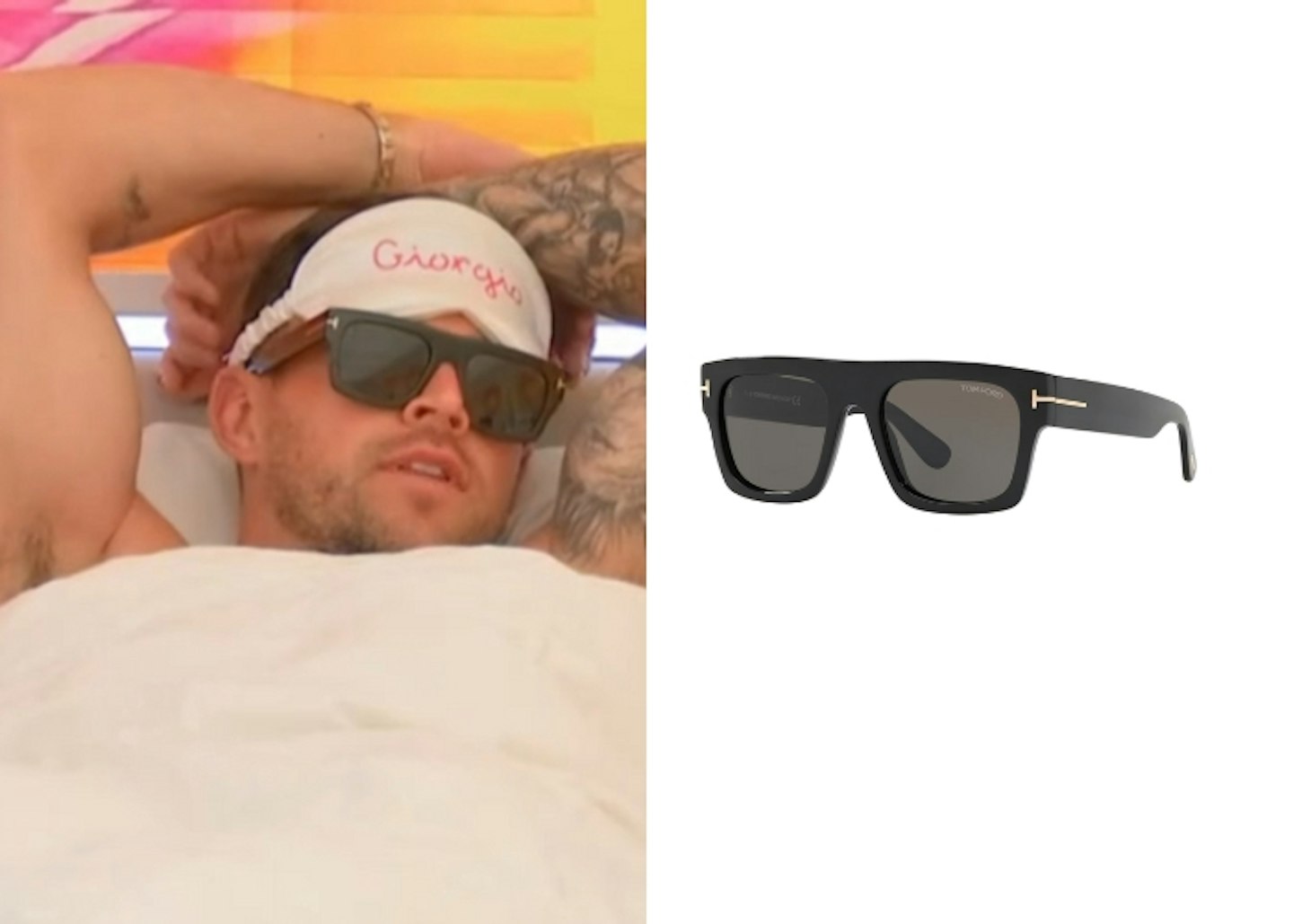 Giorgio Russo's Tom Ford Sunglasses
