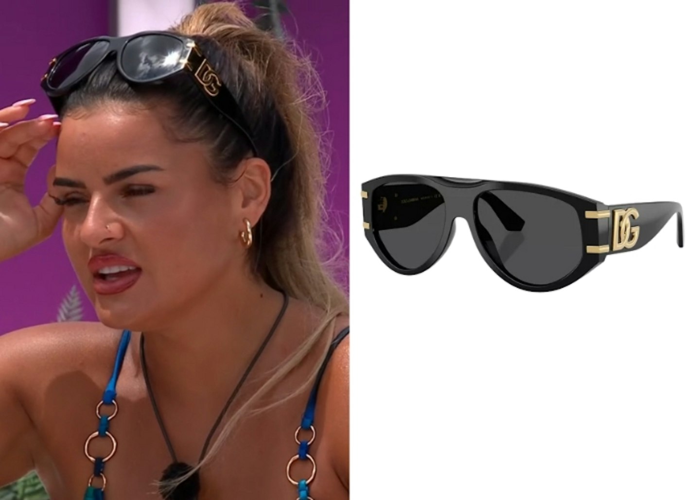 Andrada Pop's Dolce & Gabbana Sunglasses