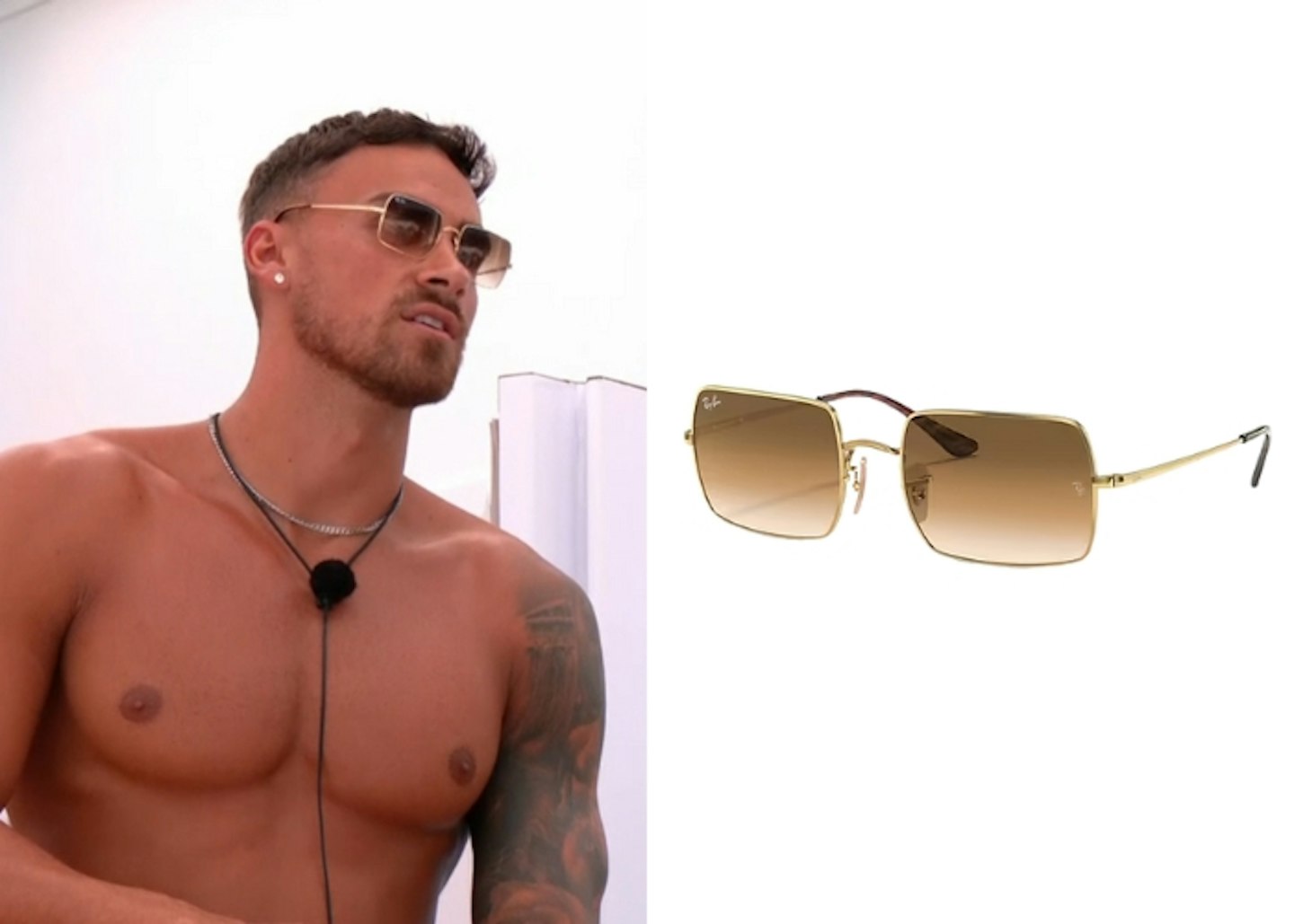 Ben Holbrough's Rectangle Ray-Ban Sunglasses