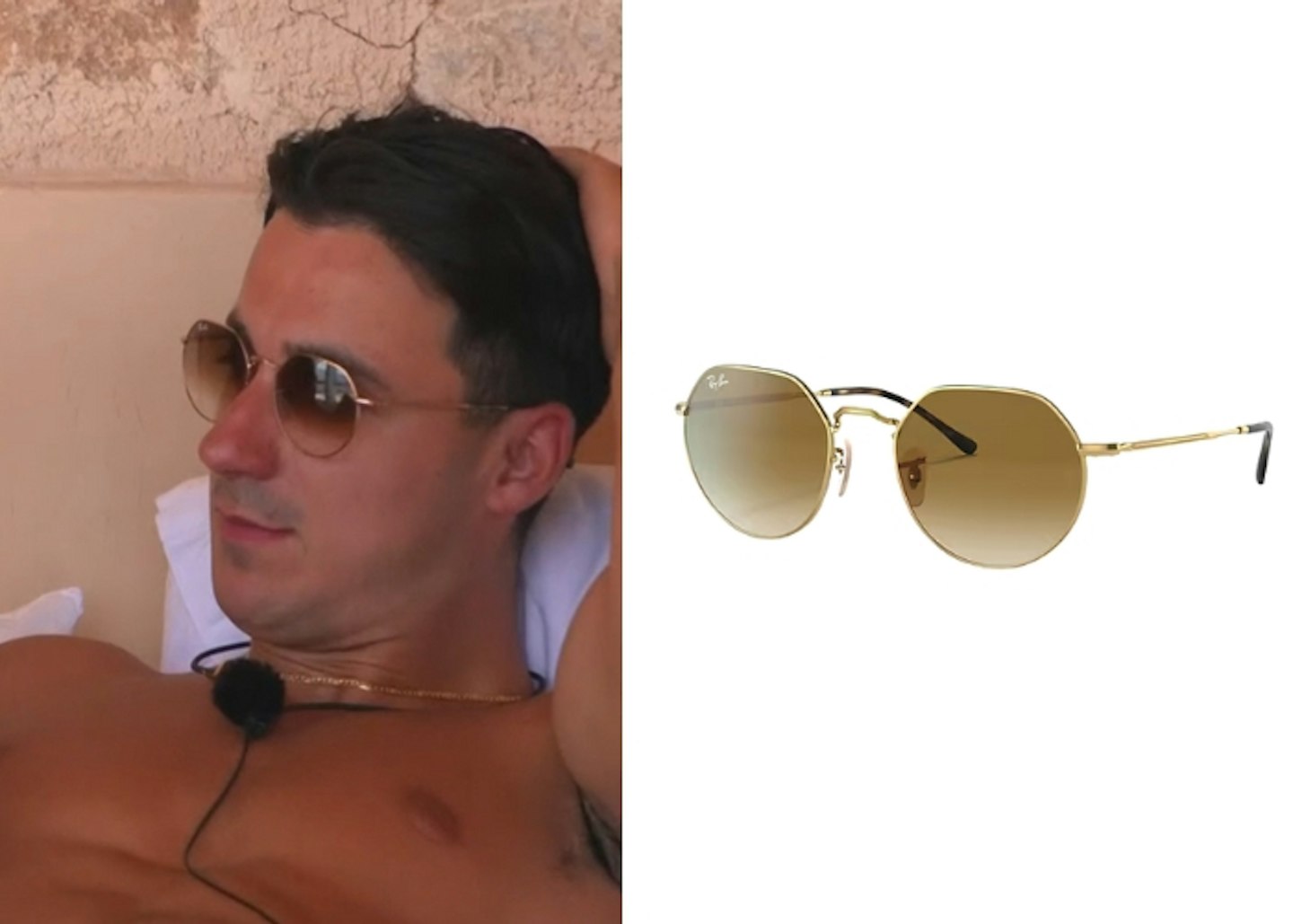 Tommy Bradley's Brown Ray-Ban Sunglasses