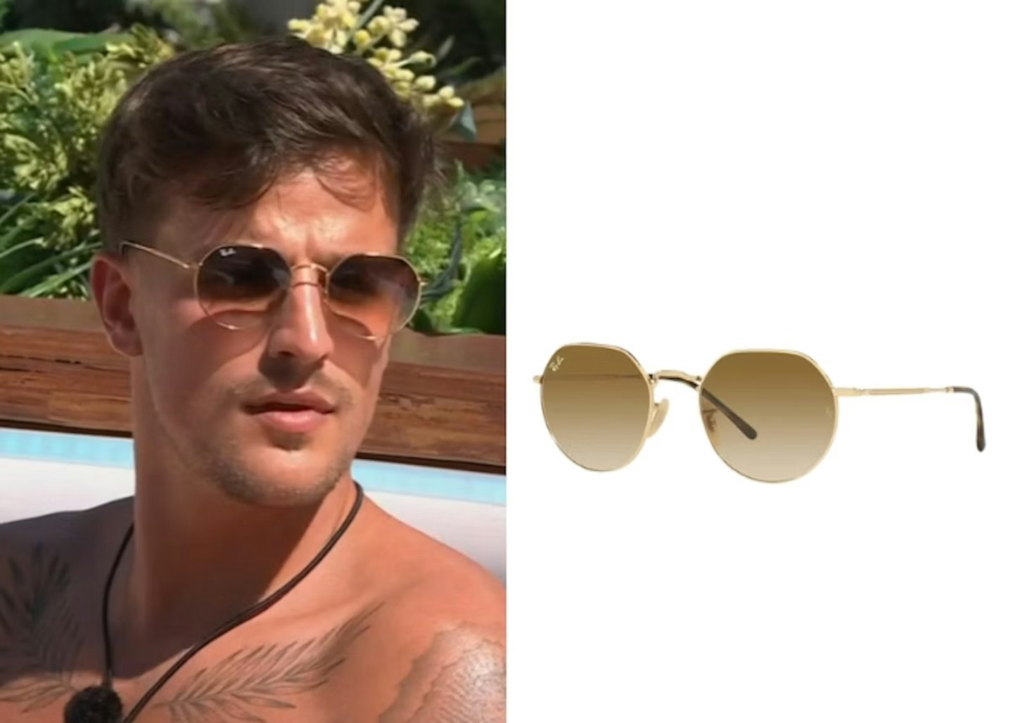 Luca Bish's Octagonal Ray Bans