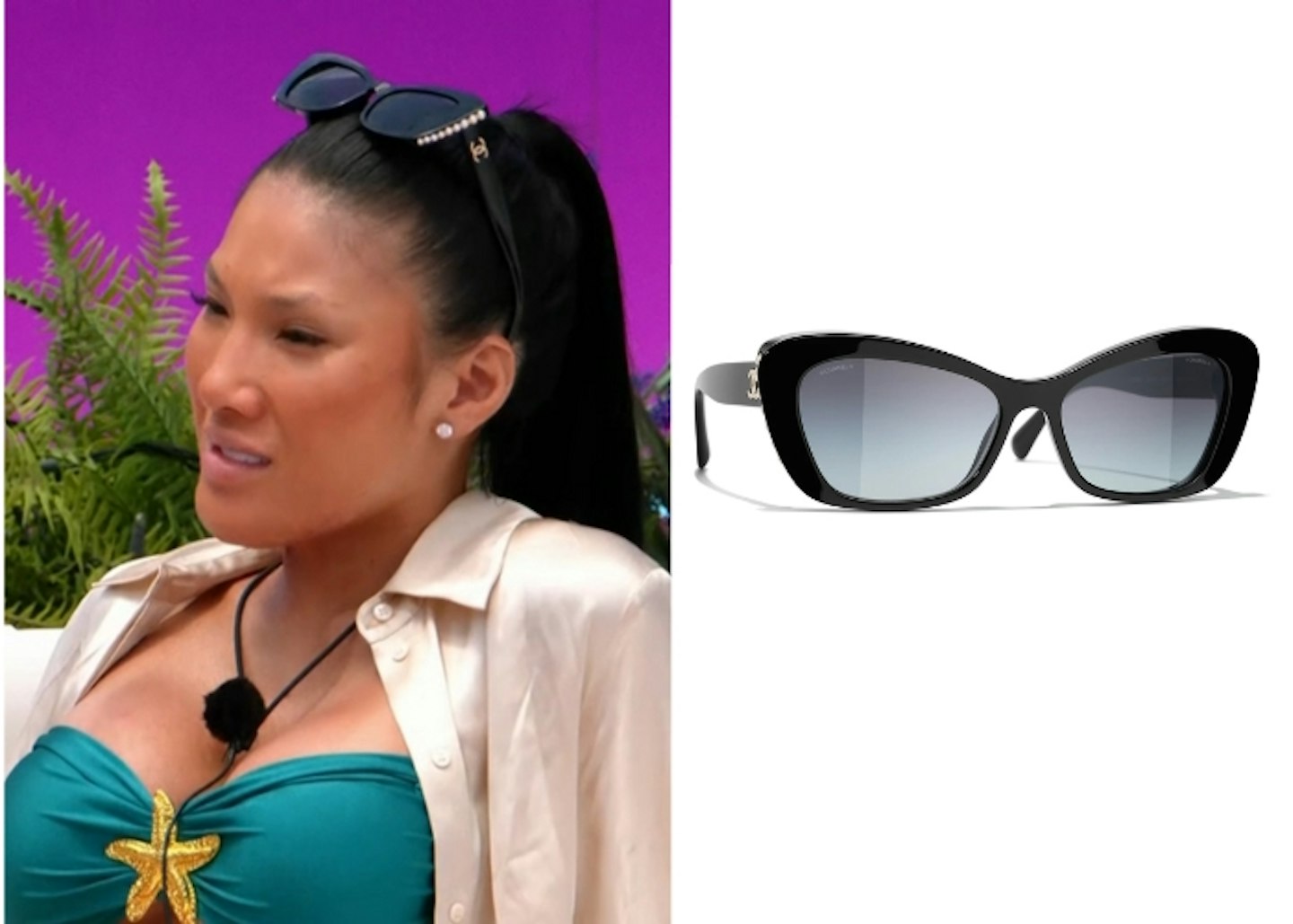 Sophie Lee's Chanel Sunglasses