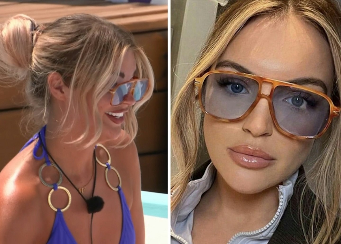Helena Ford's SHEIN Aviator Sunglasses