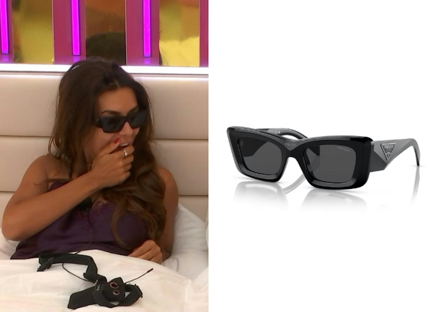 Ekin-Su Cülcüloğlu's Prada Sunglasses