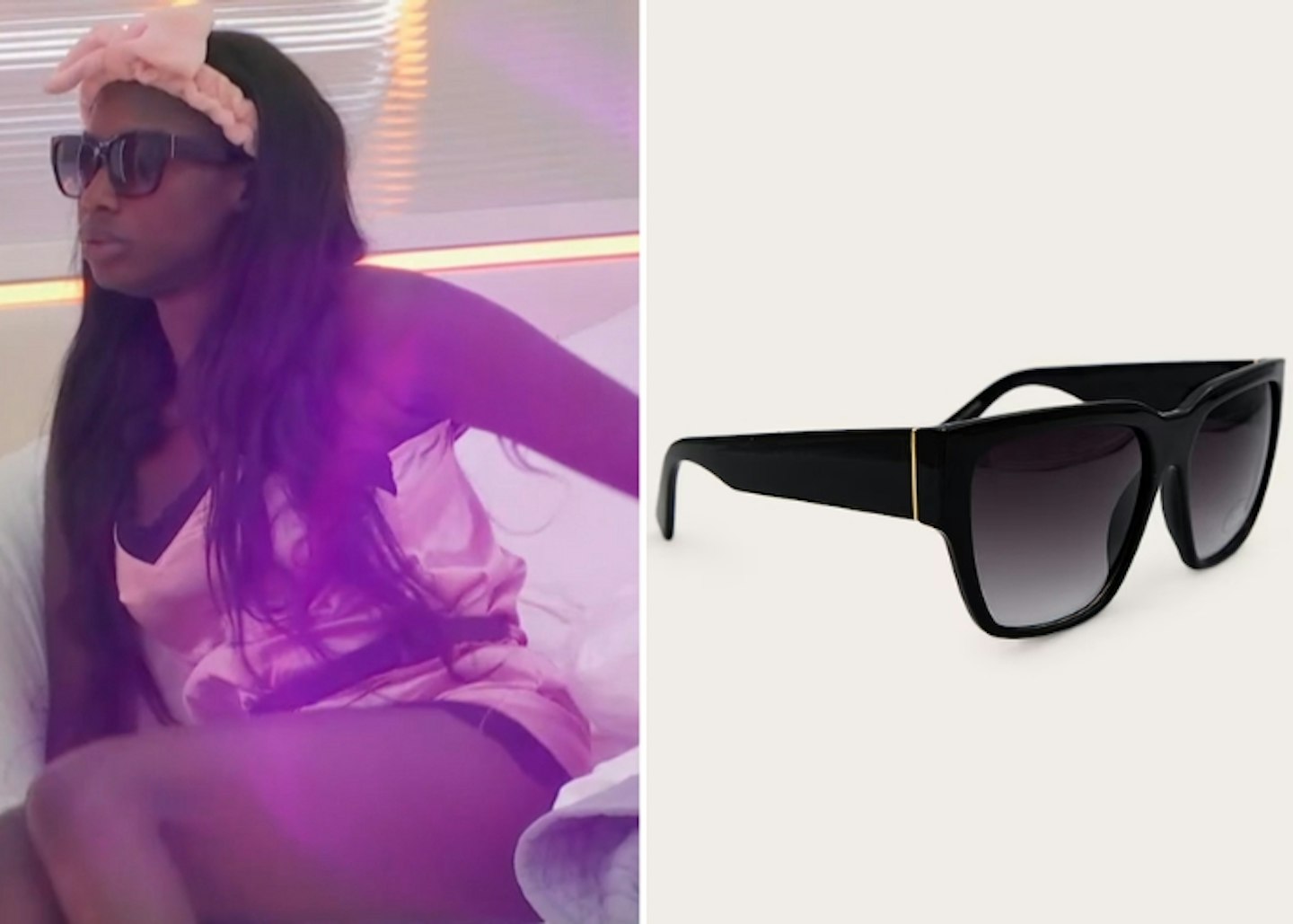 Alima Gagio's PrettyLittleThing Sunglasses