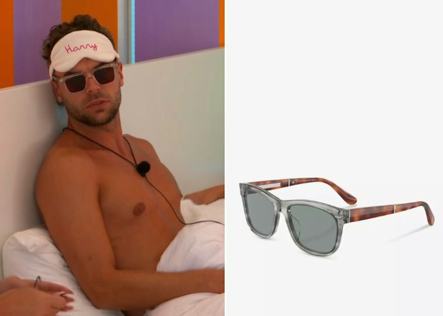 Harry Cooksley's Clear And Tortoiseshell Frame Sunglasses