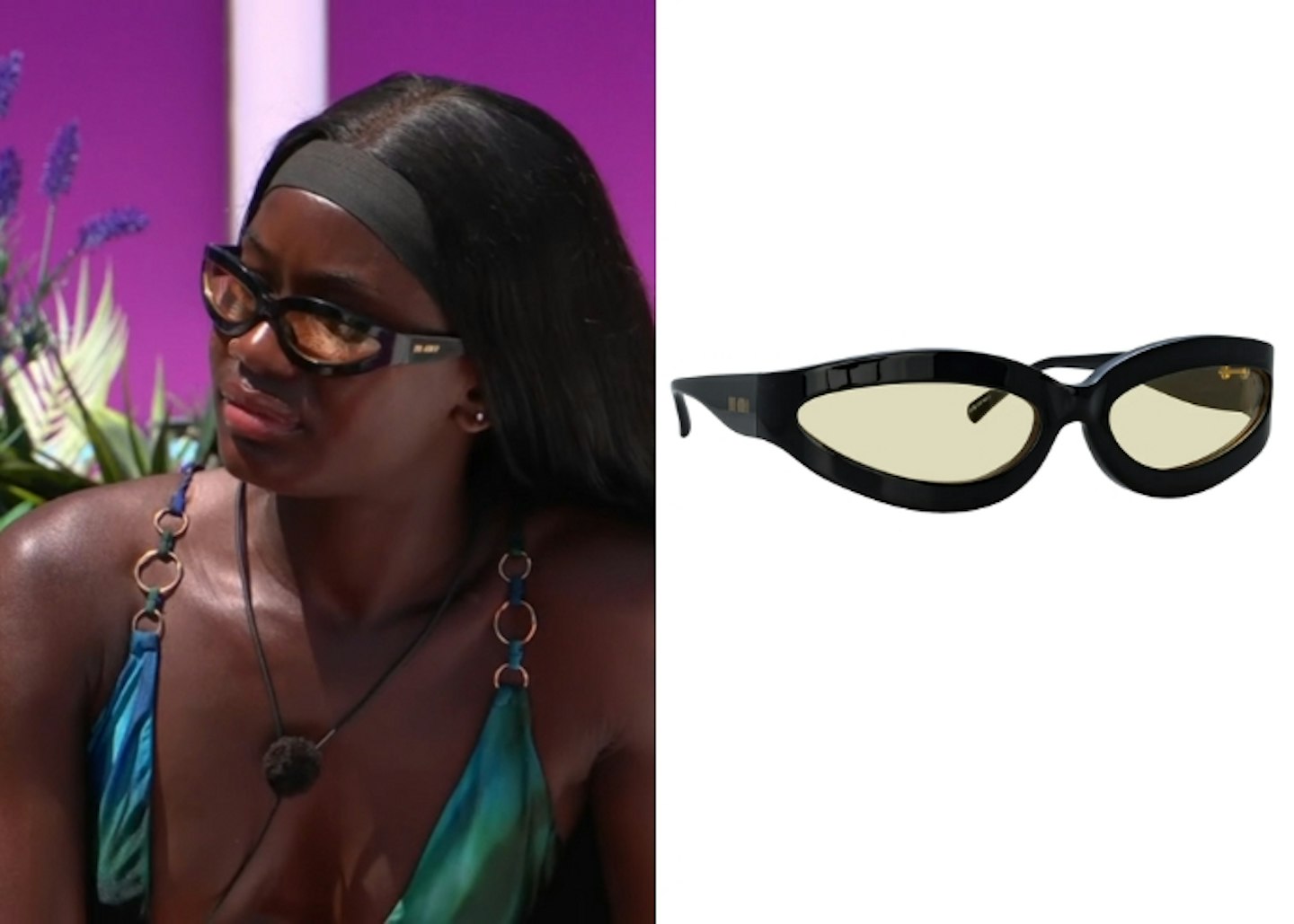 Billykiss Azeez's The Attico Sunglasses