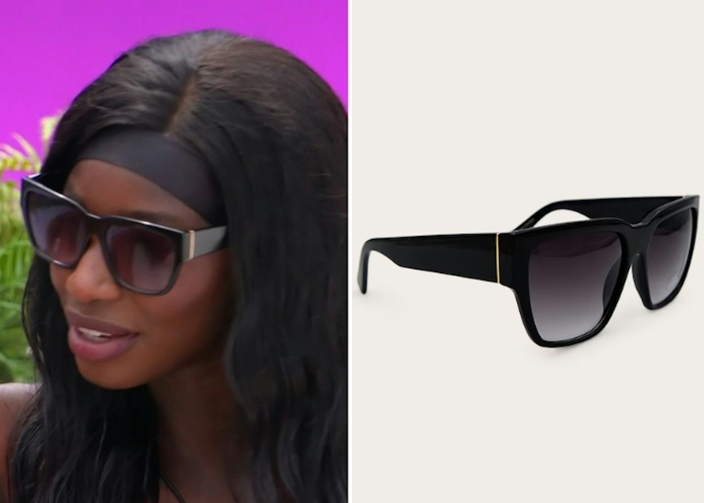 Alima Gagigo's PrettyLittleThing Sunglasses