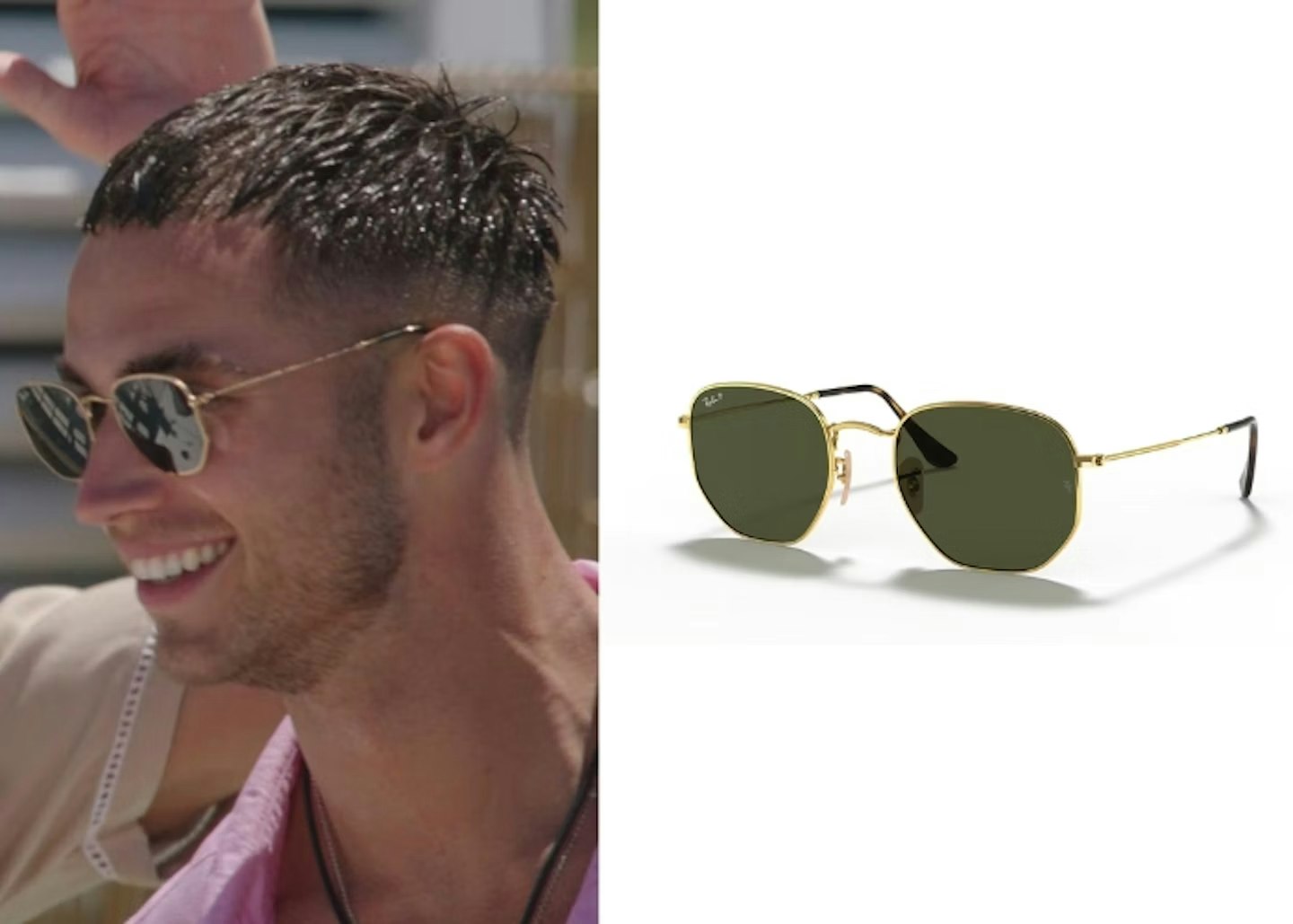 Ron Hall's Hexagonal Ray-Ban Sunglasses