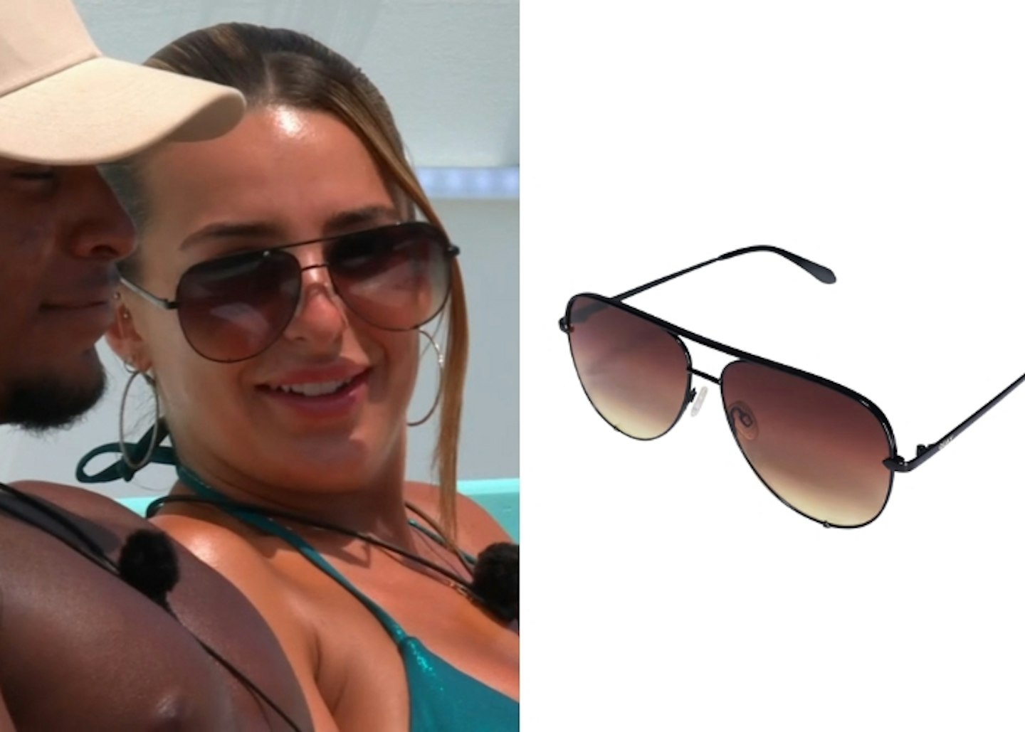 Toni Laites' QUAY Aviator Sunglasses
