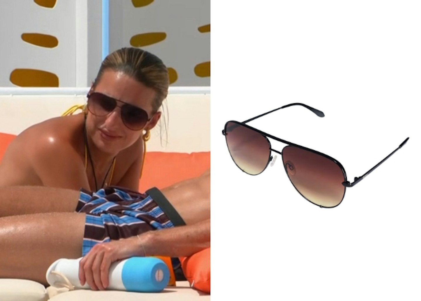 Toni Laites' QUAY Aviator Sunglasses
