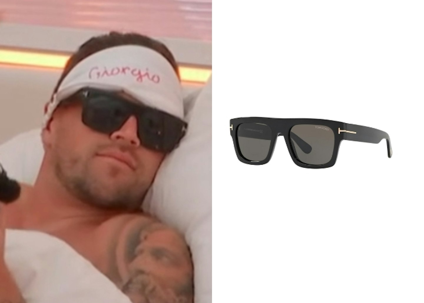 Giorgio Russo's Tom Ford Sunglasses