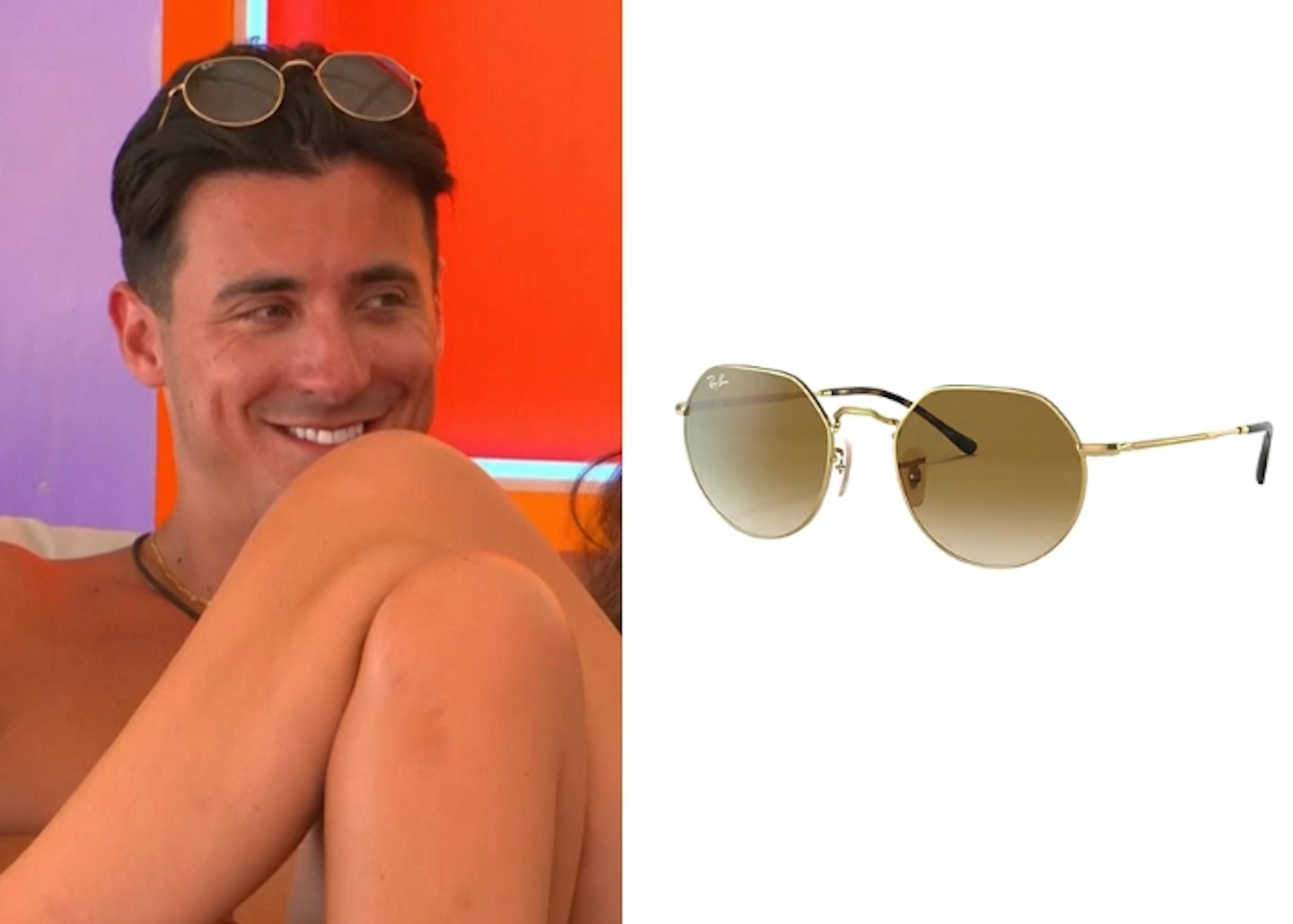 Tommy Bradley's Brown Ray-Ban Sunglasses