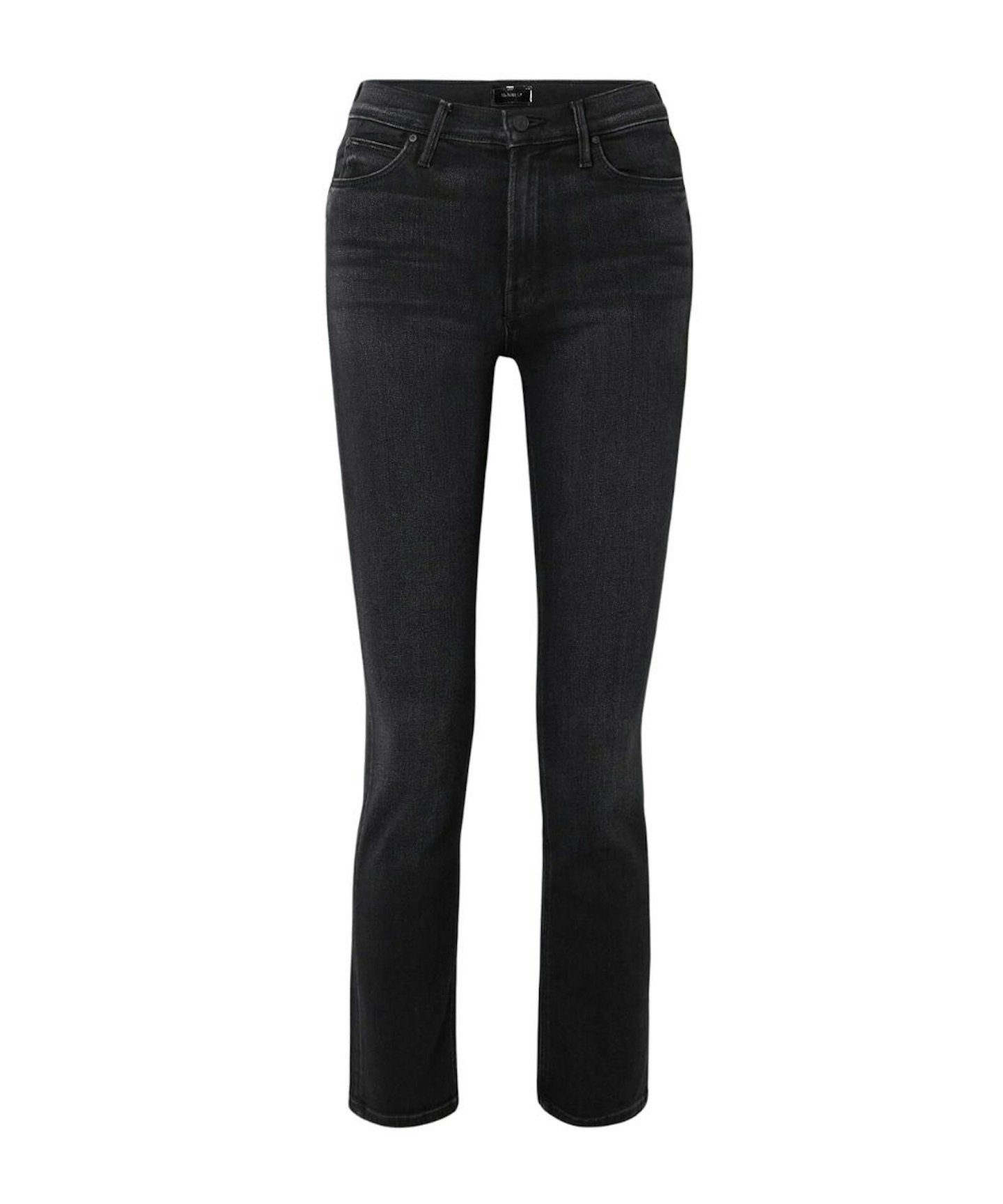 Mother, The Dazzler Mid-Rise Straight-Leg Jeans