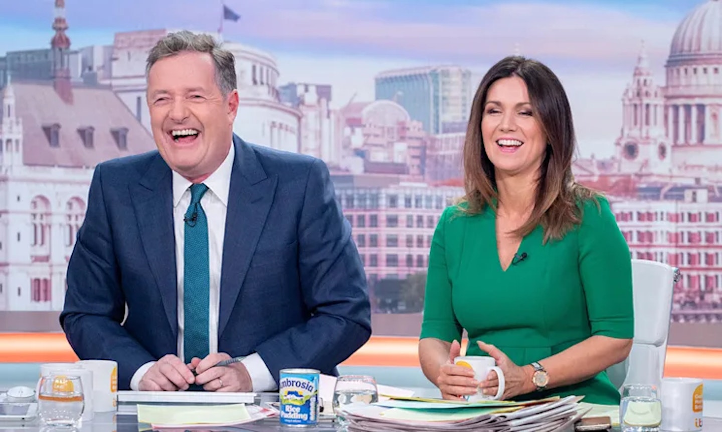 Piers Morgan and Susanna Reid