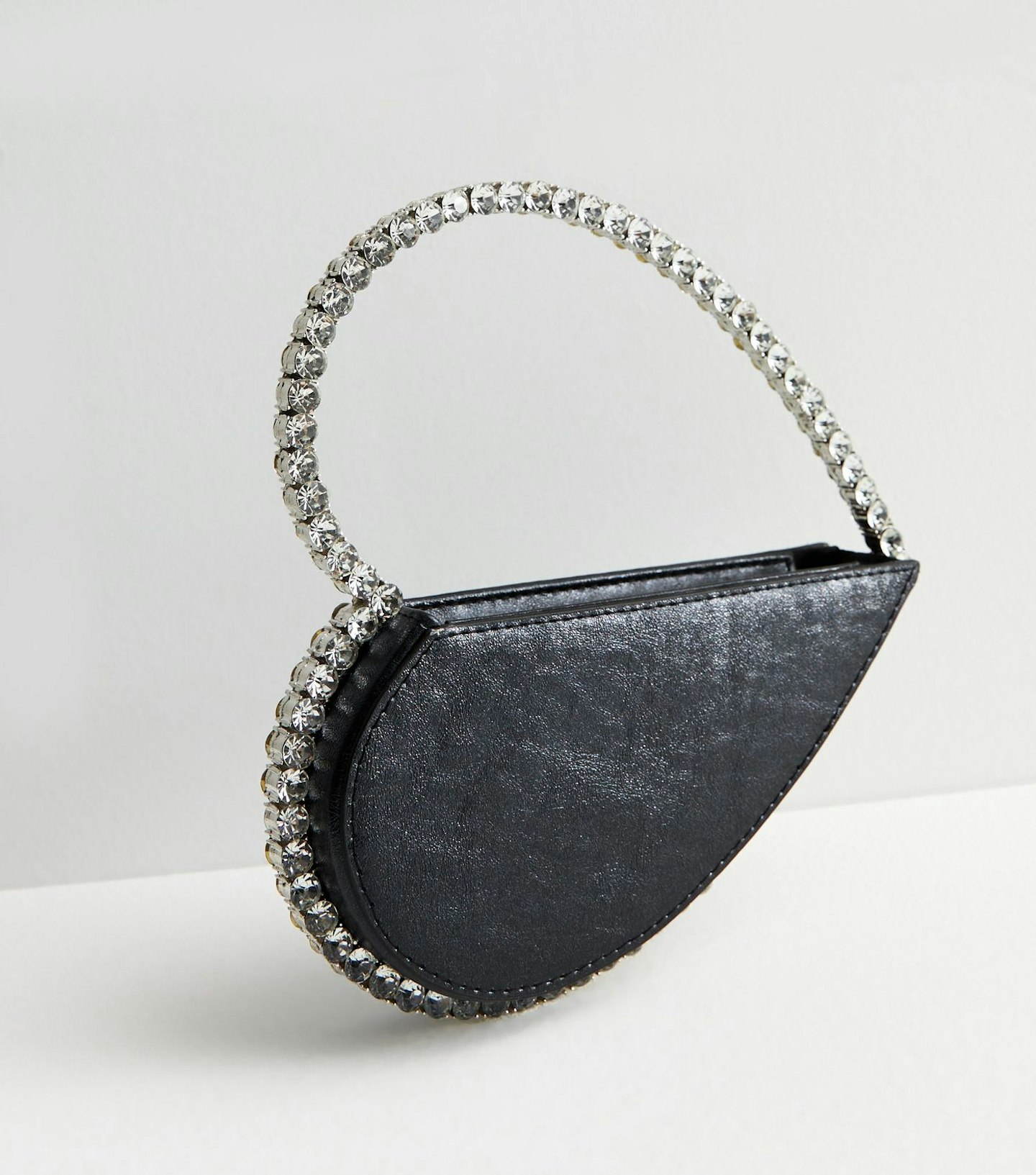 Public Desire, Diamanté Handle Heart Bag 