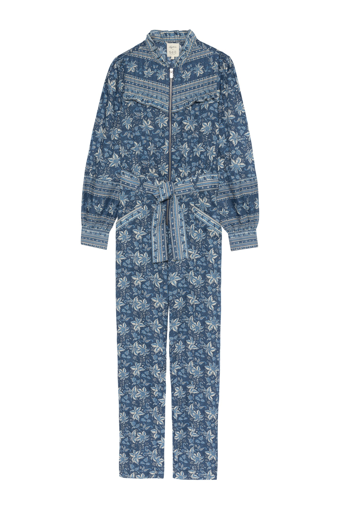 Edwige Jumpsuit - Sézane x Sea NY - Dalhia print - Organic Cotton - Sézane