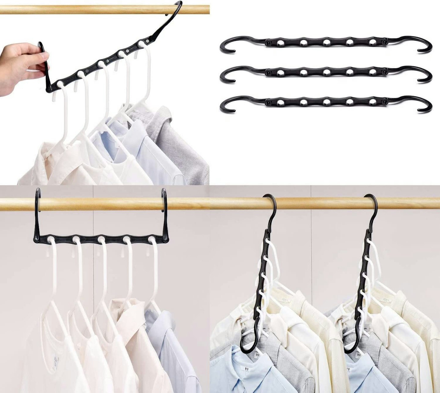 House Day, Space Saving Hangers (Pack Of 10)
