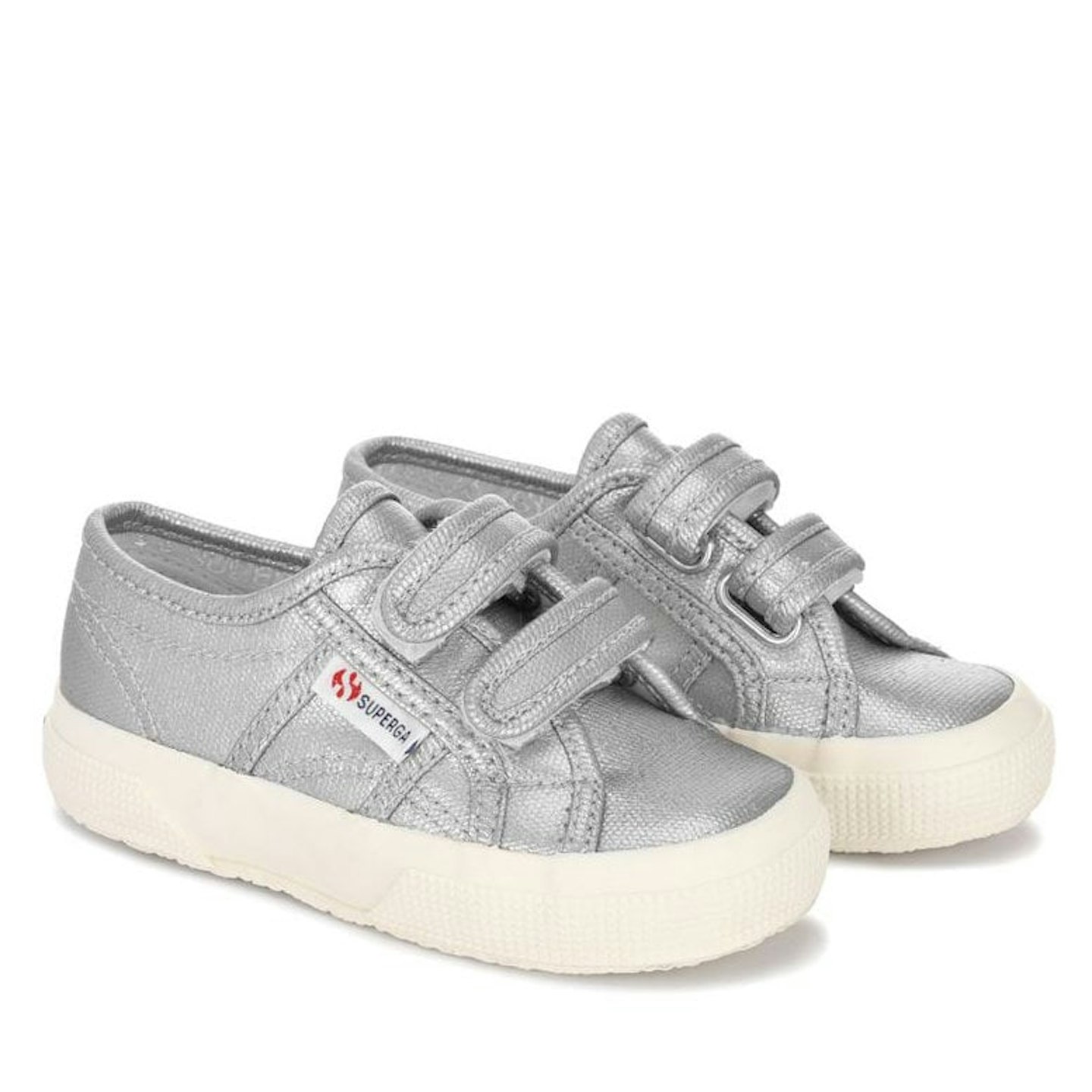 Superga, 2750 Kids Straps Metallic Canvas