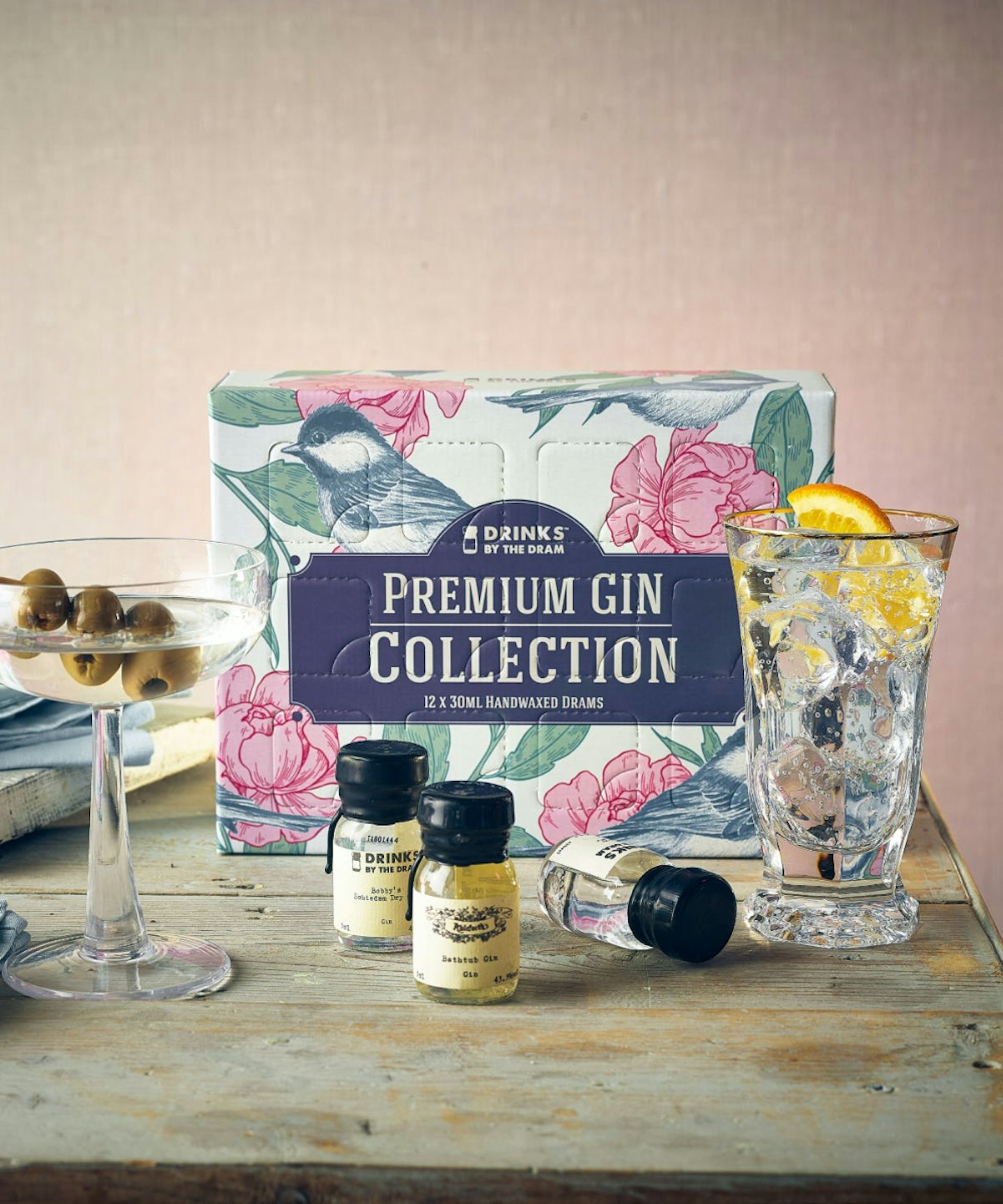 Drinks by the Dram 12 Dram Premium Gin Collection