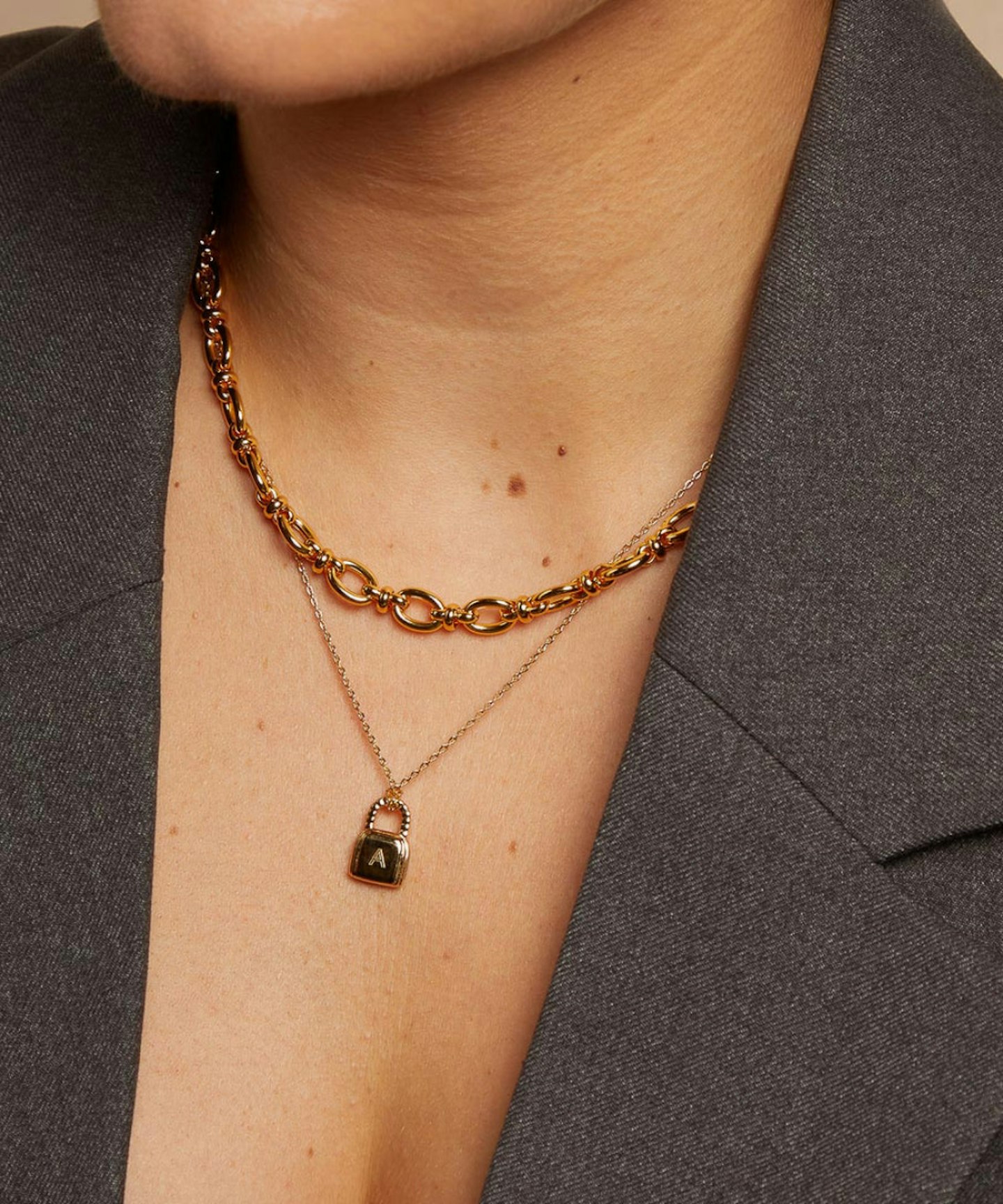 Astrid & Miyu Padlock Necklace