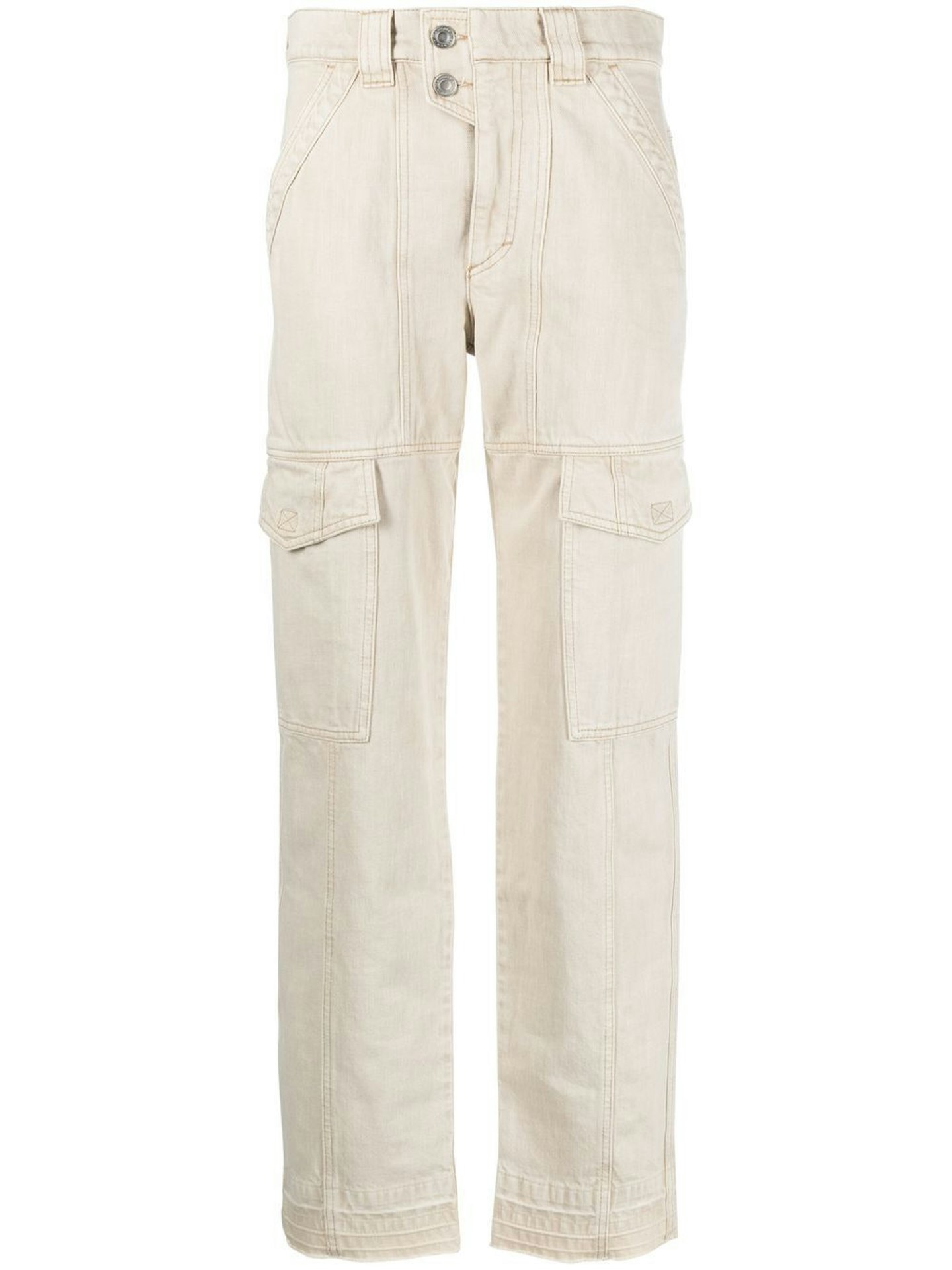 Isabel Marant Etoile, High-Rise Cargo-Pocket Trousers