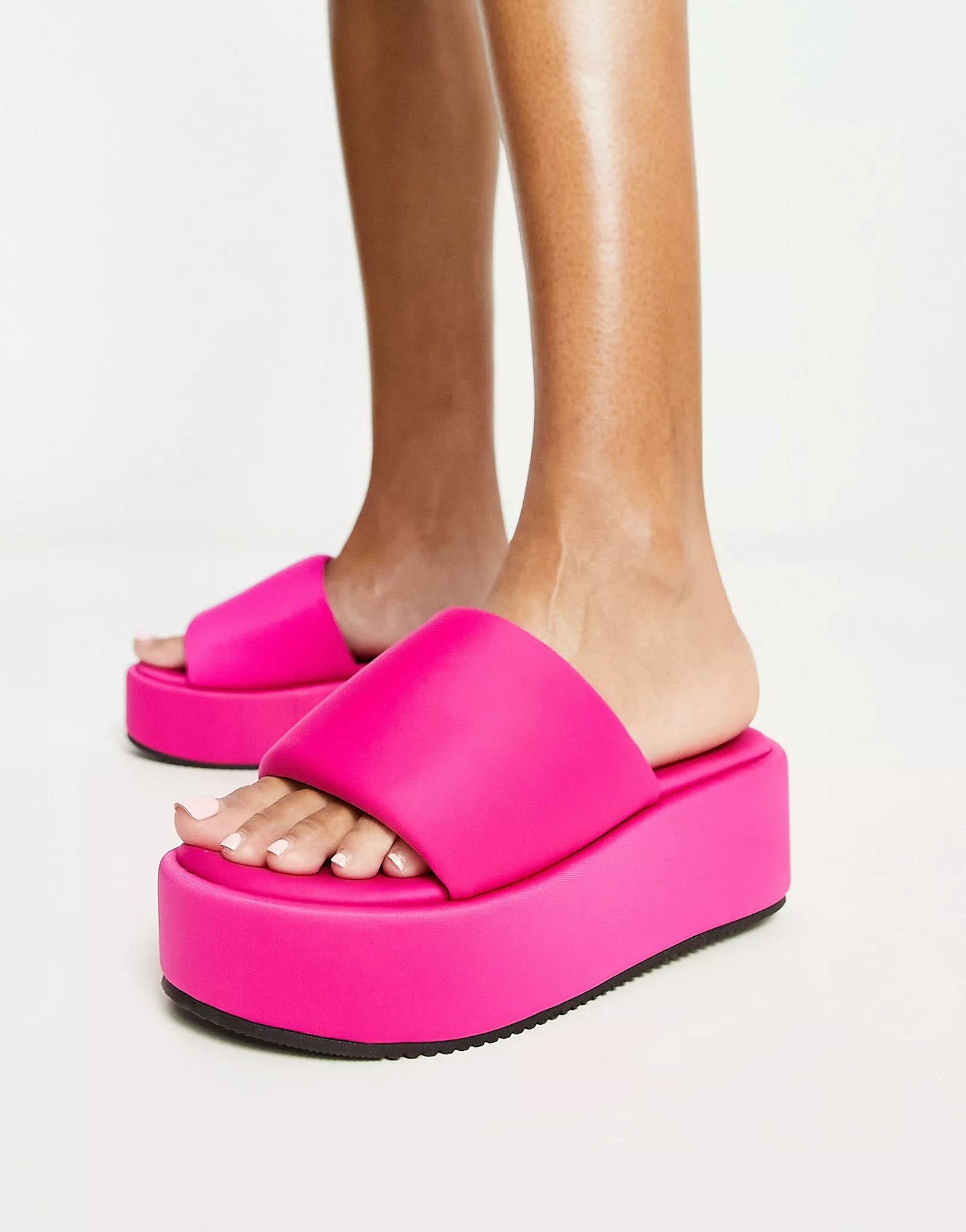 ASOS, Tyla Padded Flatform Sandals