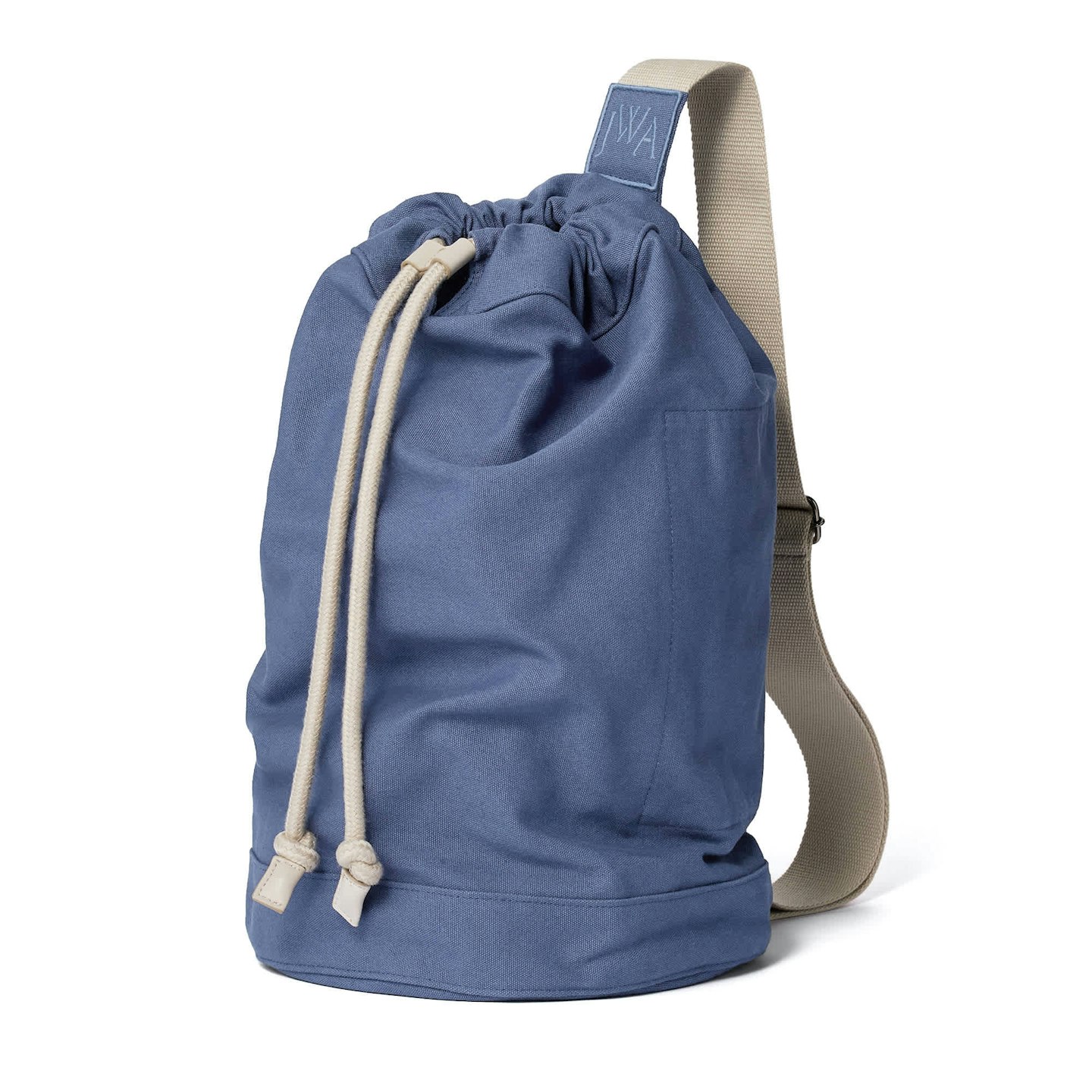 jw anderson uniqlo drawstring bag