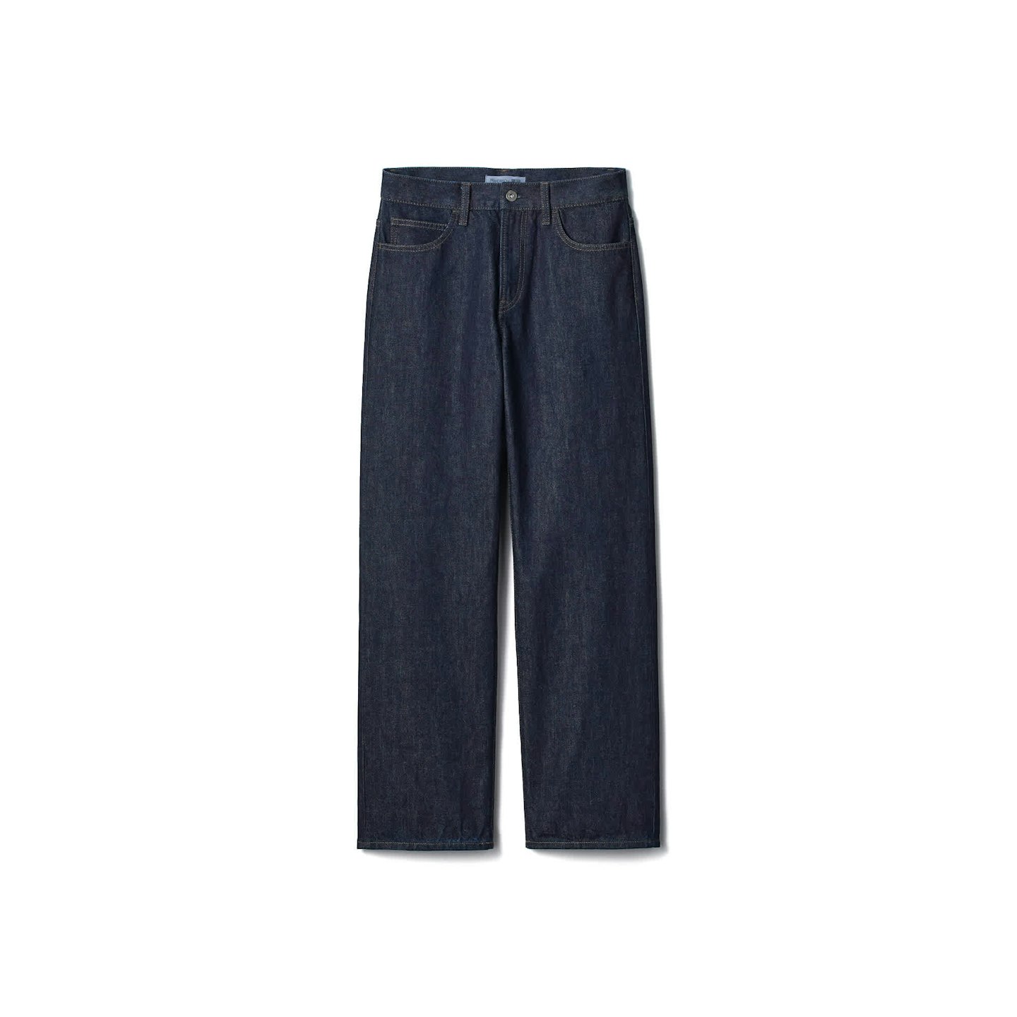 JW Anderson Uniqlo indigo blue jeans