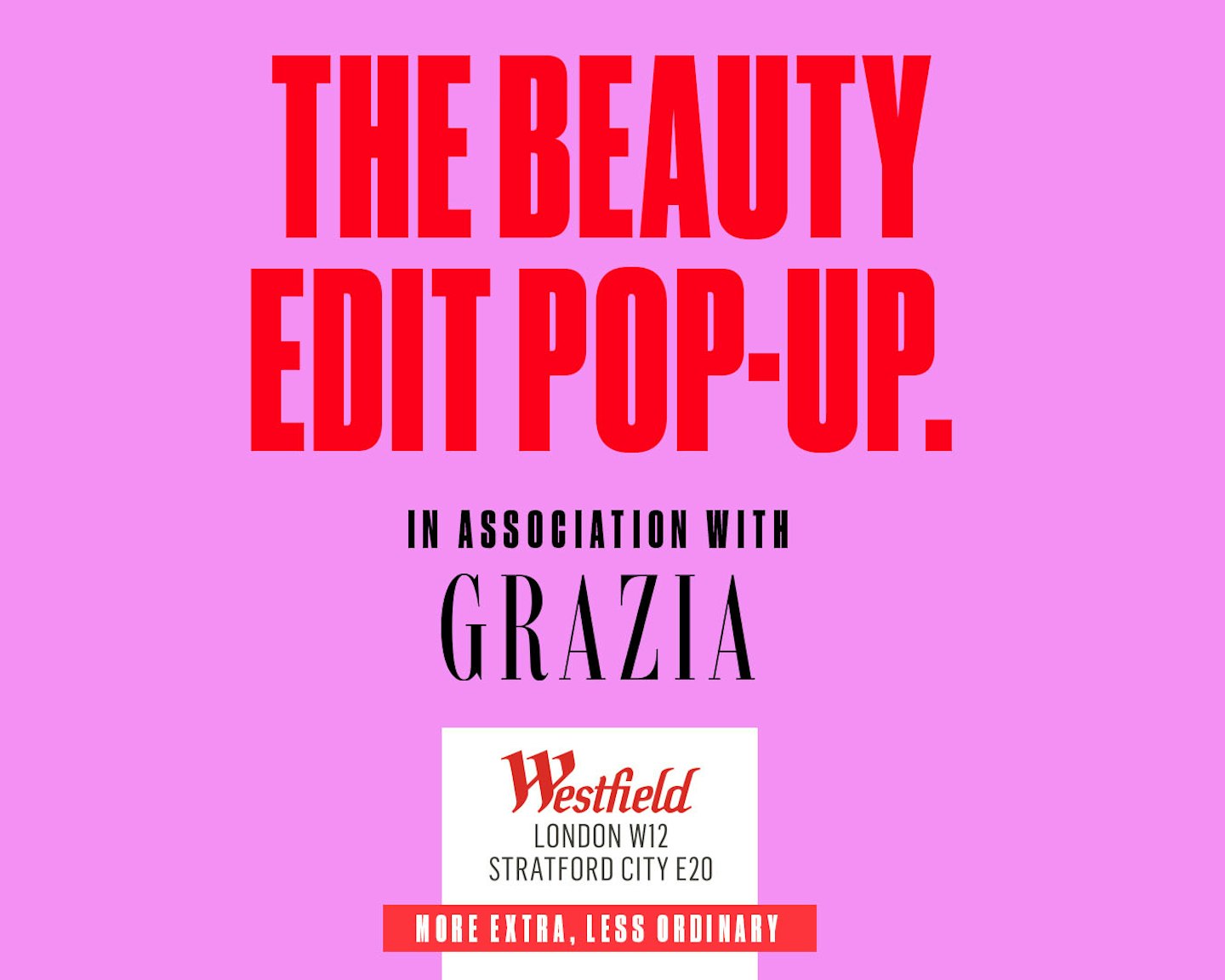 GRAND STORE OPENING 14th MARCH, WESTFIELD LONDON!!! ARE YOU COMING??! –  FWBEAUTY