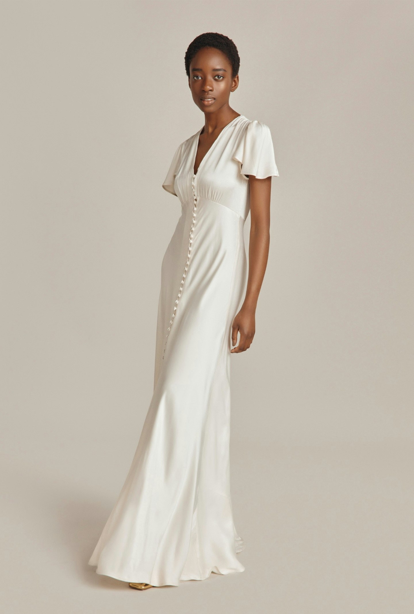 Ghost, Delphine Satin Maxi