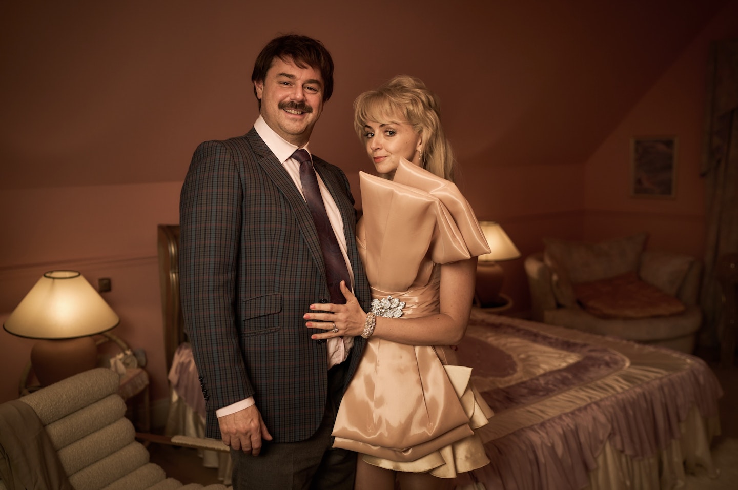 Danny Dyer & Lisa McGrillis as Freddie & Valerie Jones