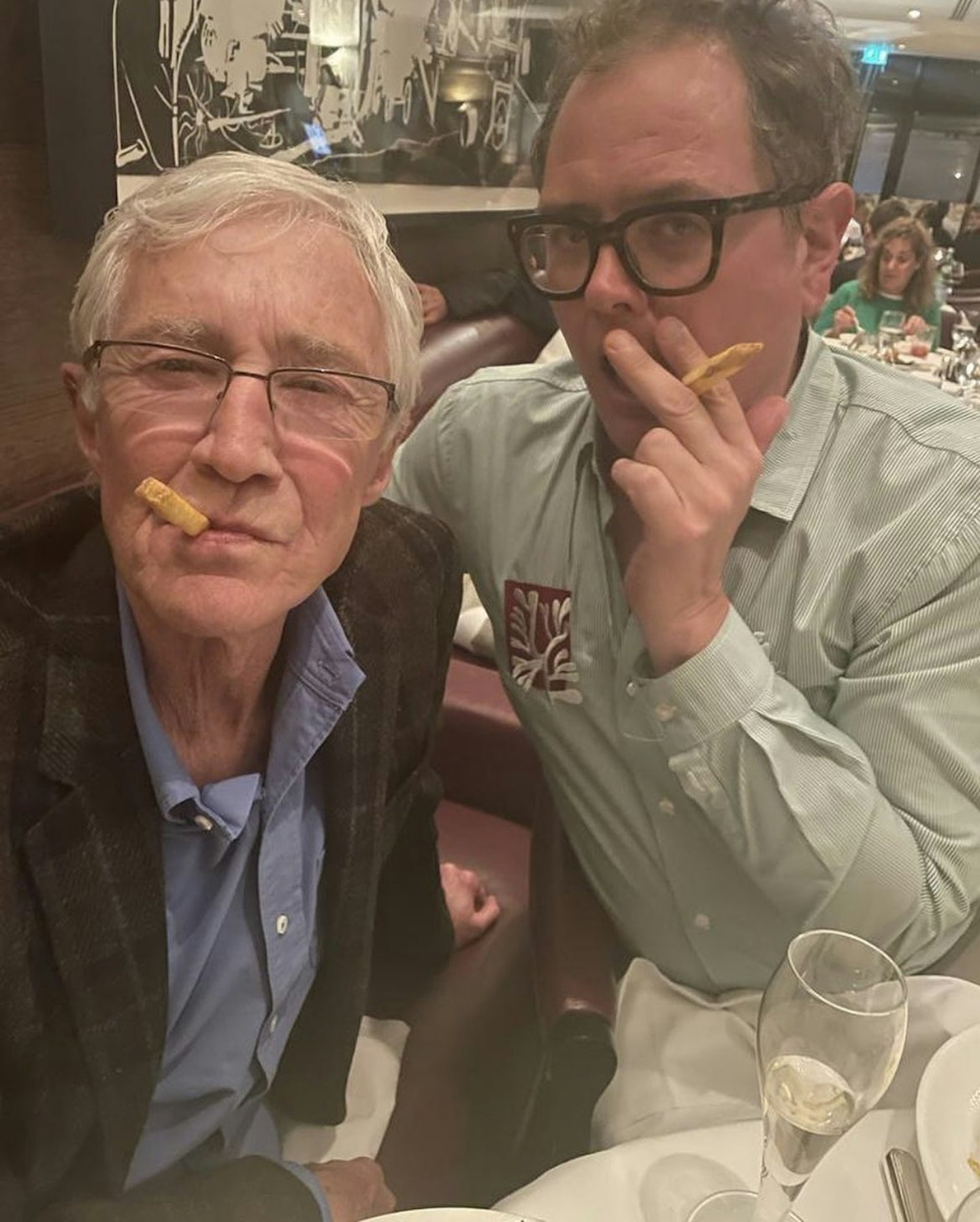 Alan Carr and Paul O'Grady were great friends