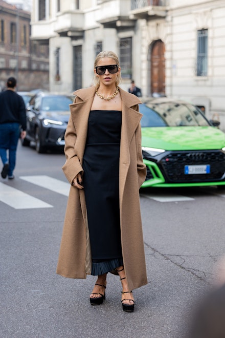 Street Style - Day 3 - Milan Fashion Week Womenswear Fall/Winter 2023/2024, all black summer outfits