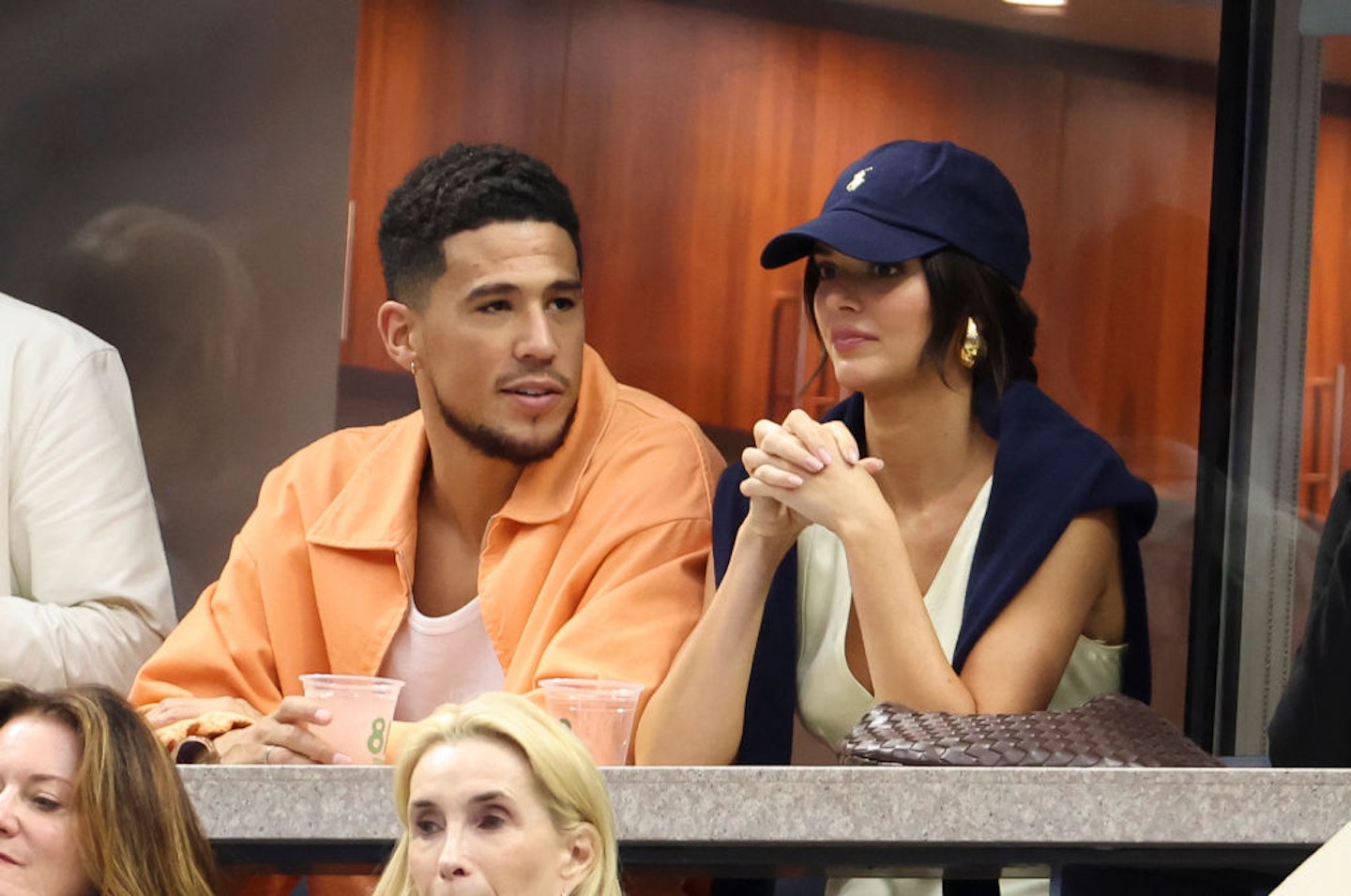 Kendall Jenner and Devin Booker at The 2022 US Open Tennis Championships