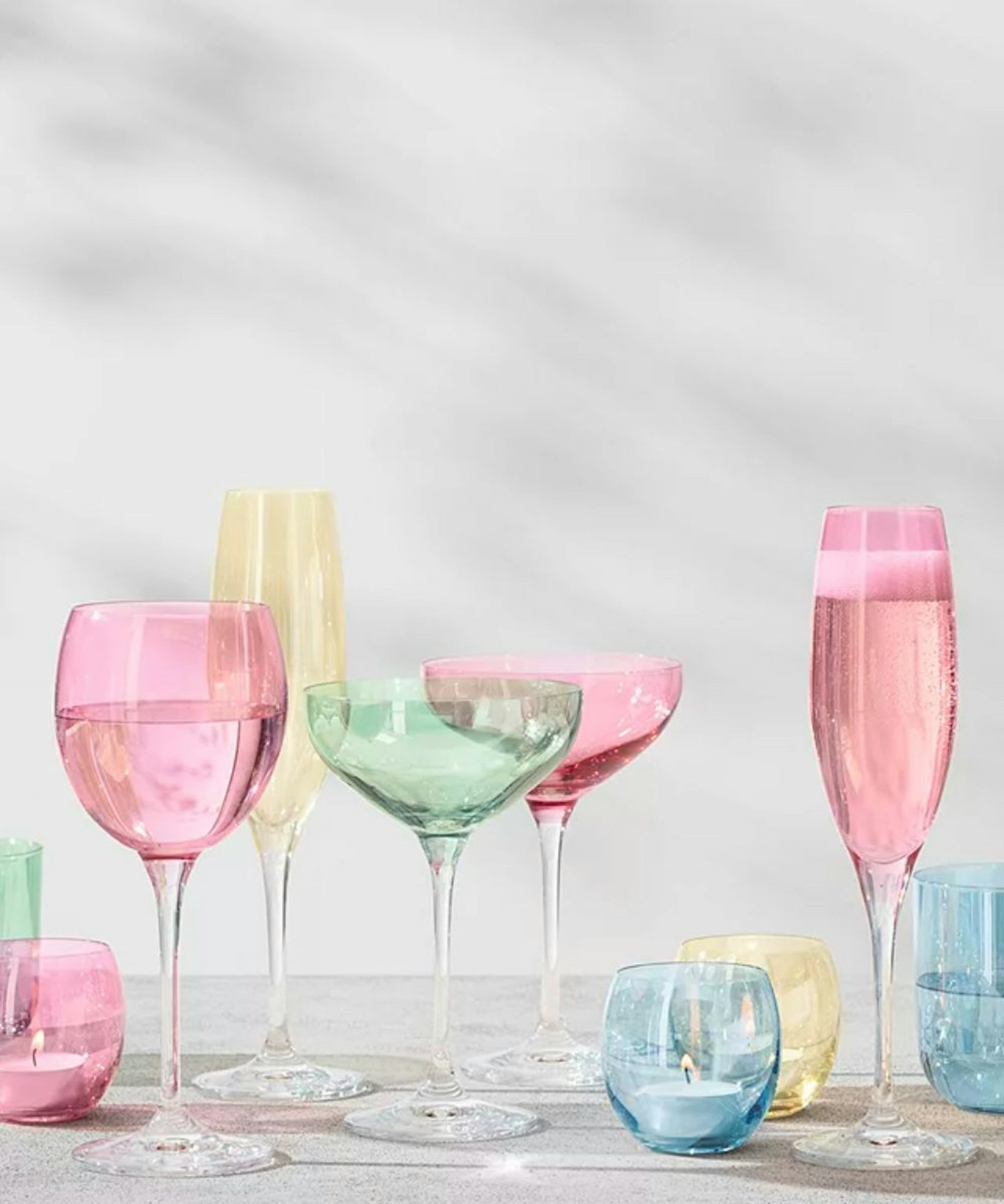 LSA International Polka Wine Glass, Set of 4