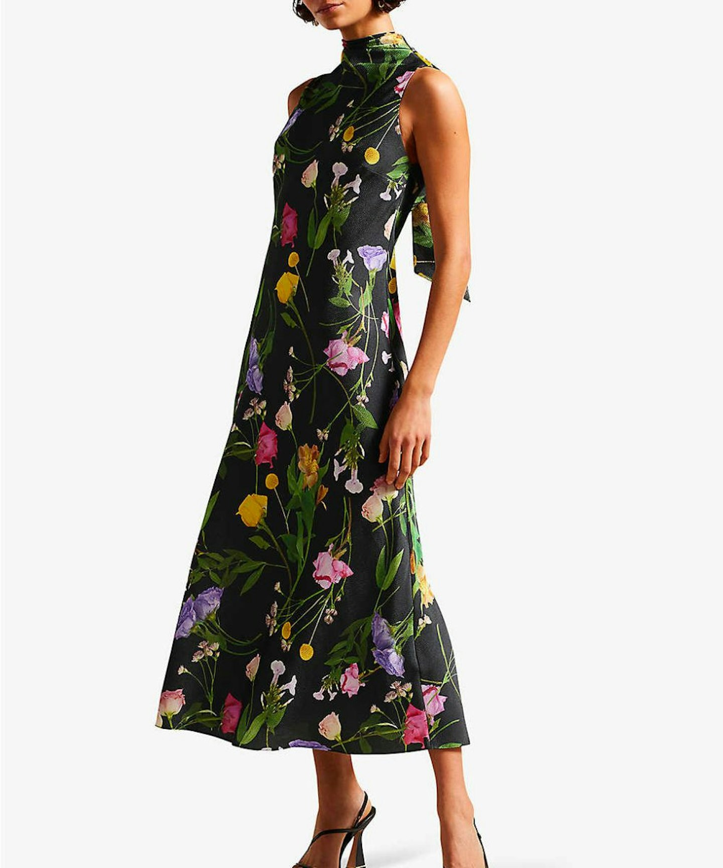 Ted Baker, Cowl Neck Midi Slip Dress