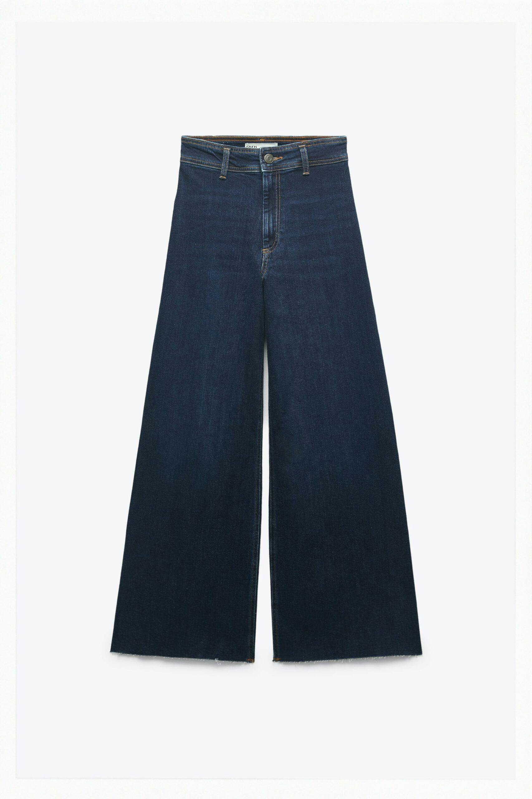 Zara jeans marine discount straight