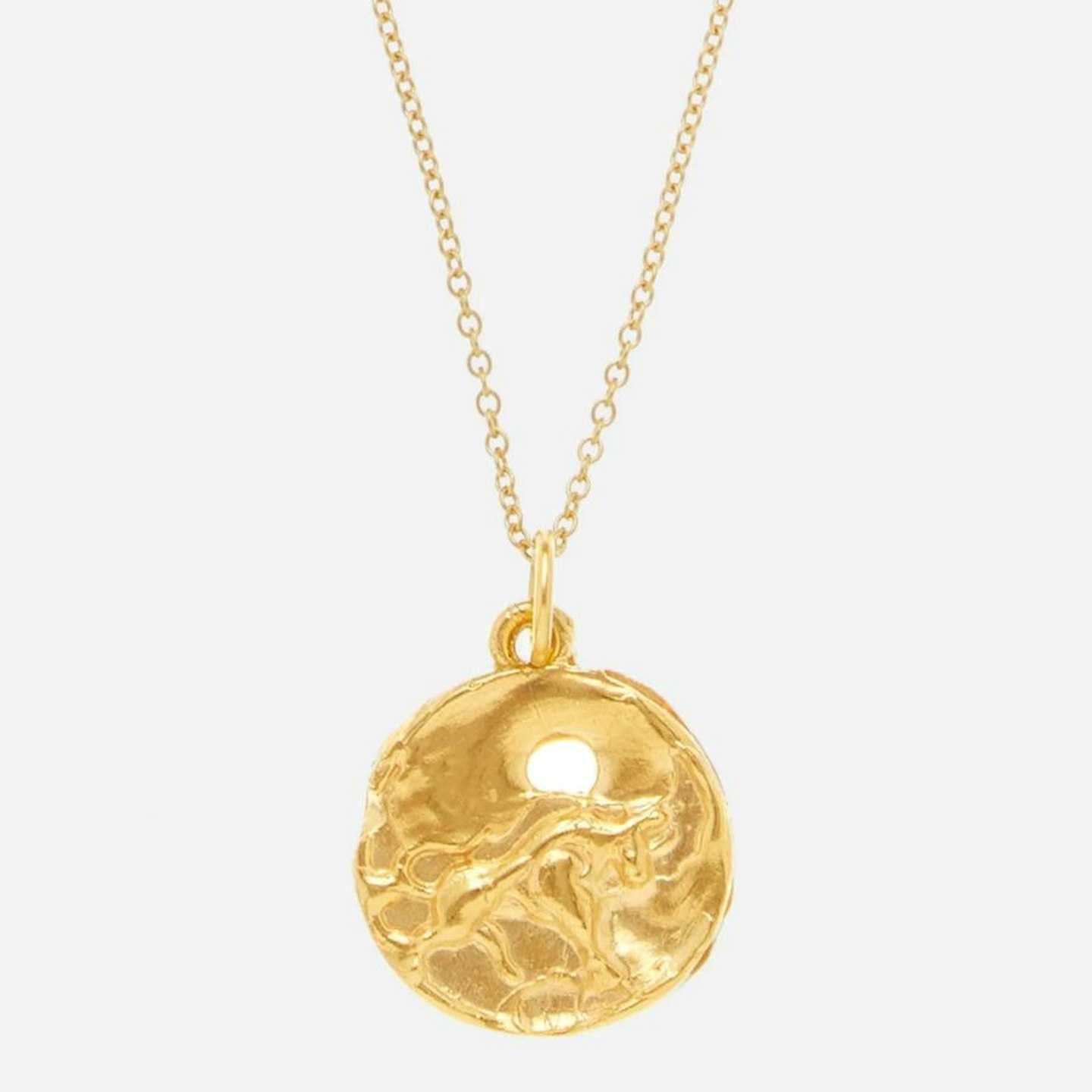 Alighieri Taurus Gold Plated Necklace