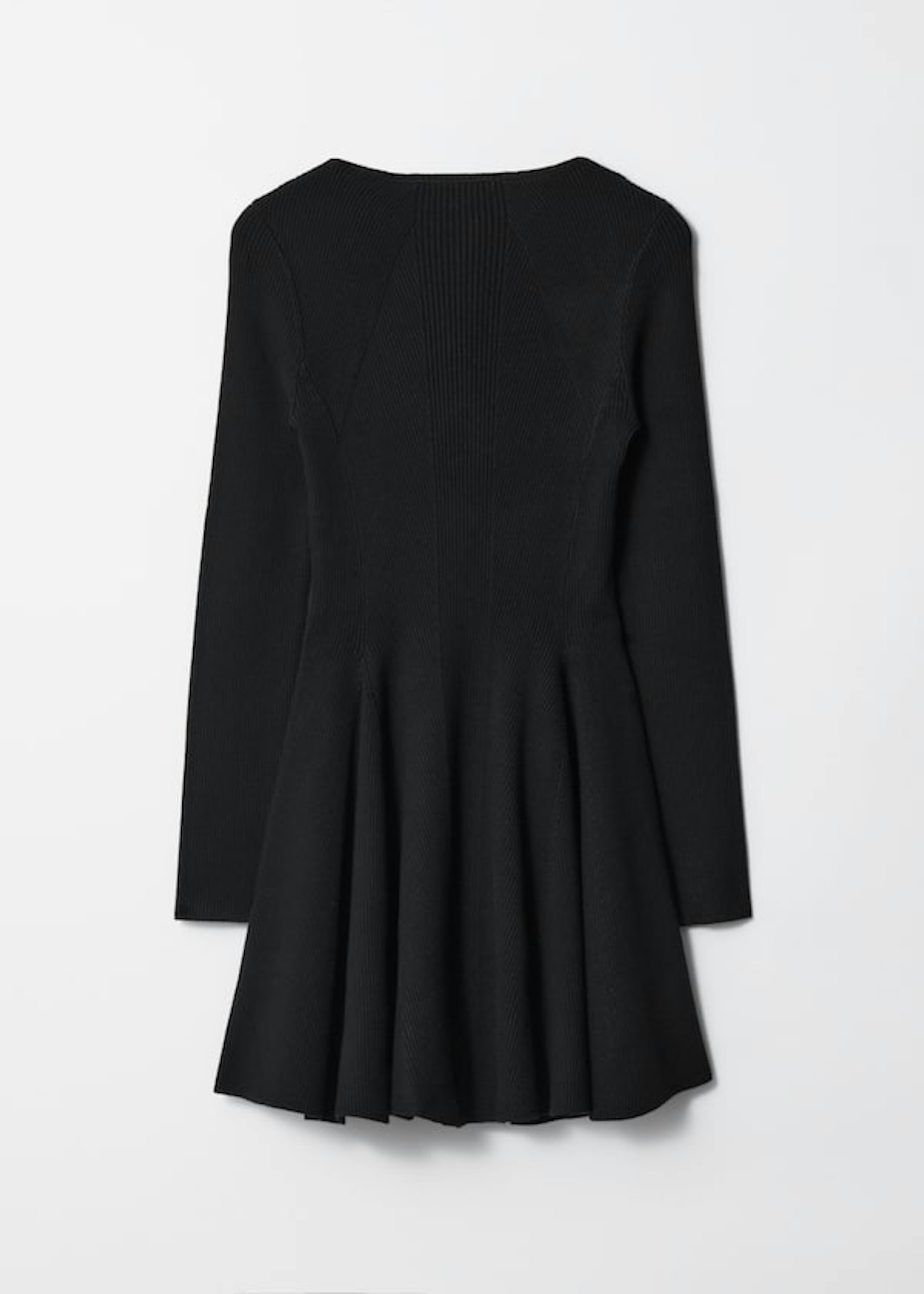 & Other Stories, Rib-Knit Mini Dress