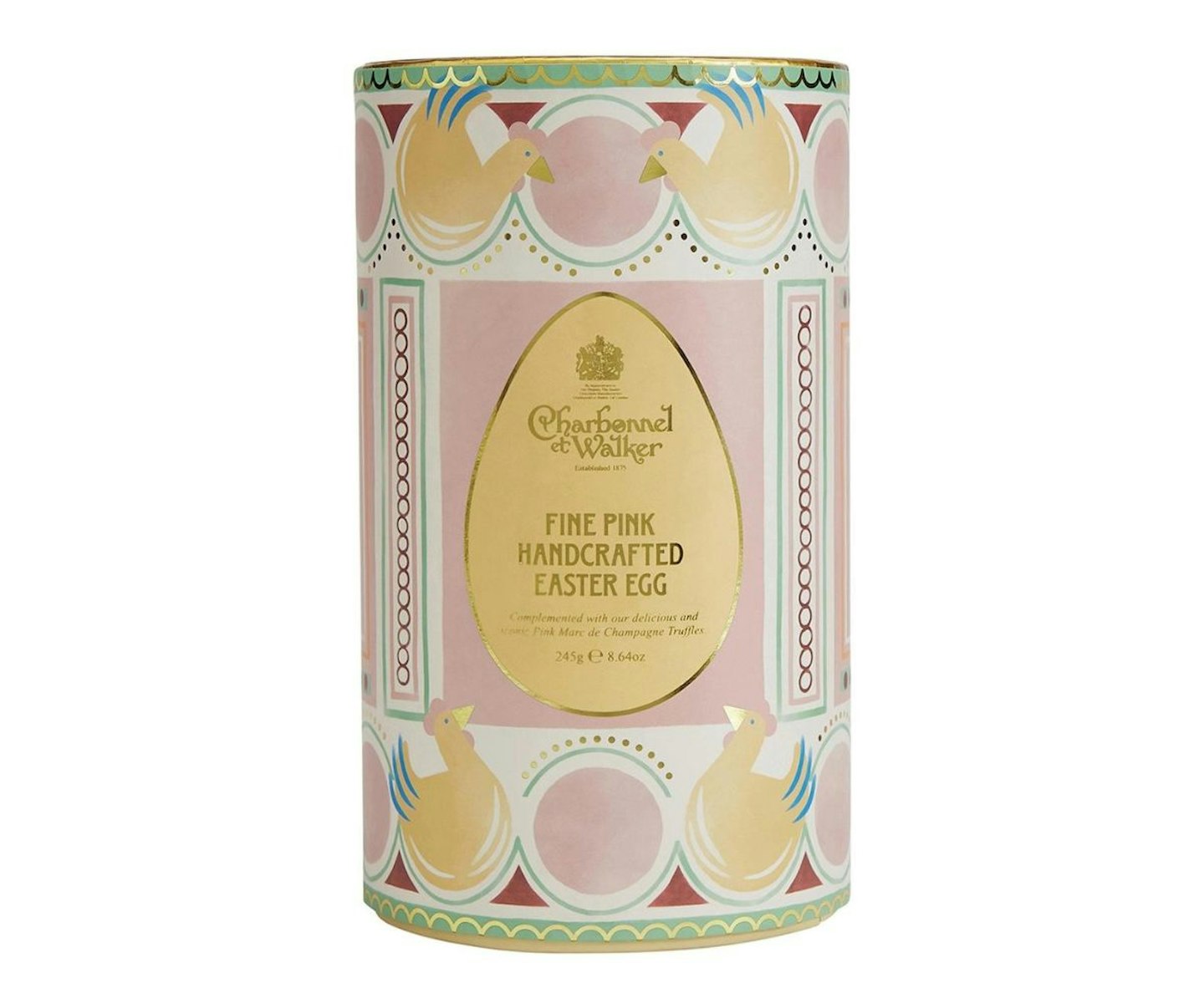 Charbonnel Et Walker, Pink Chocolate Easter Egg