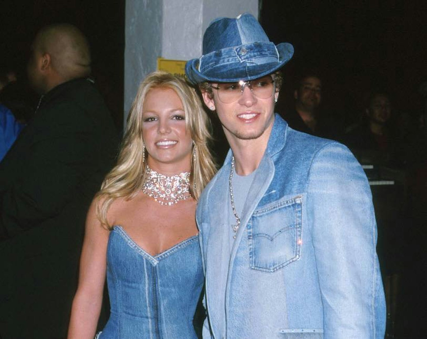 Britney Spears double denim