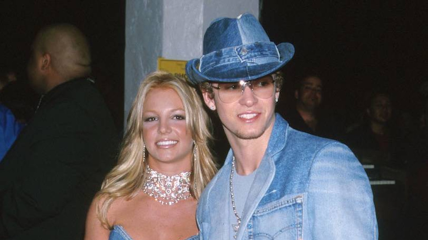 Britney Spears double denim