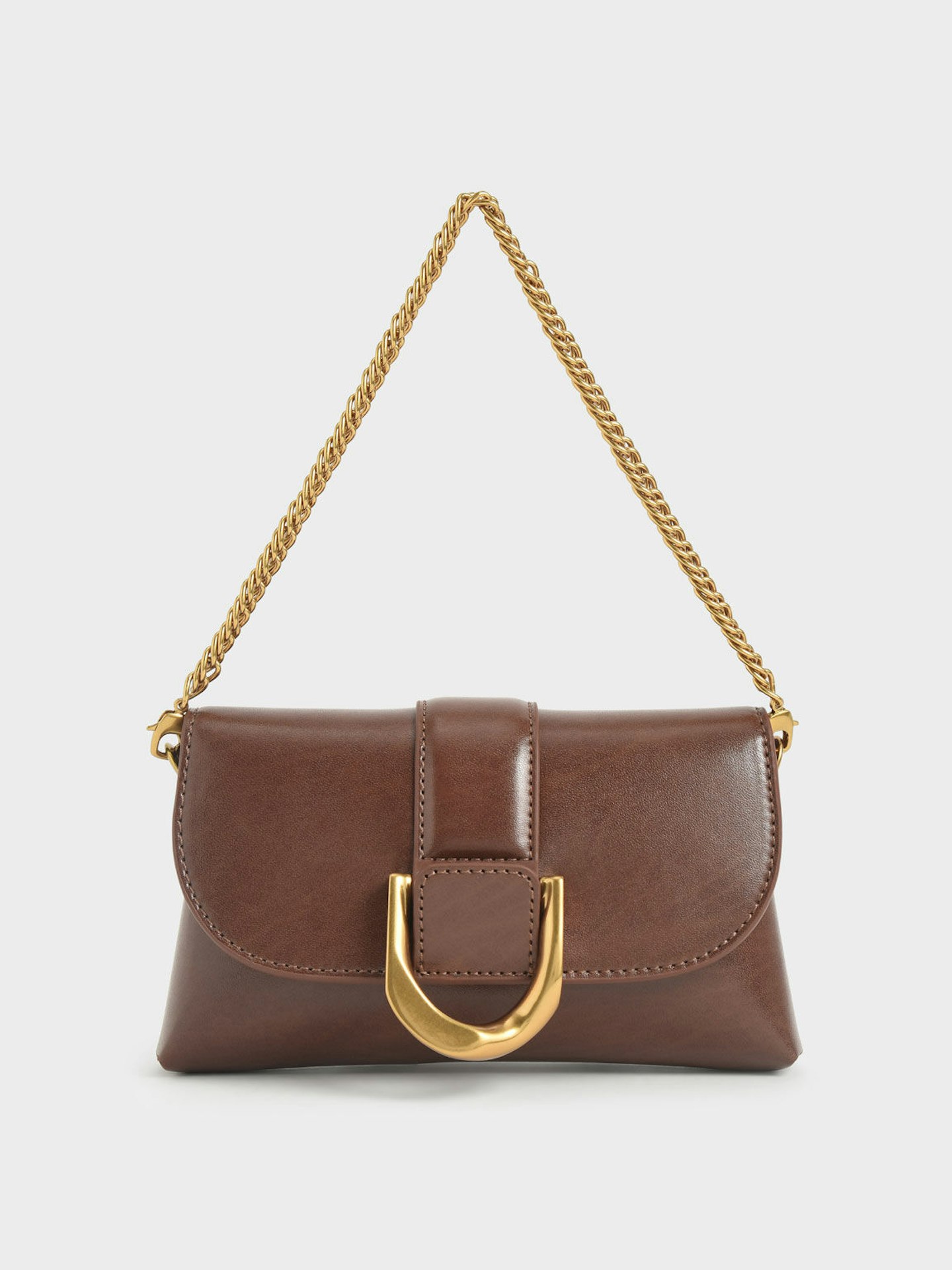 Gabine Cross-Body Bag Dark Brown