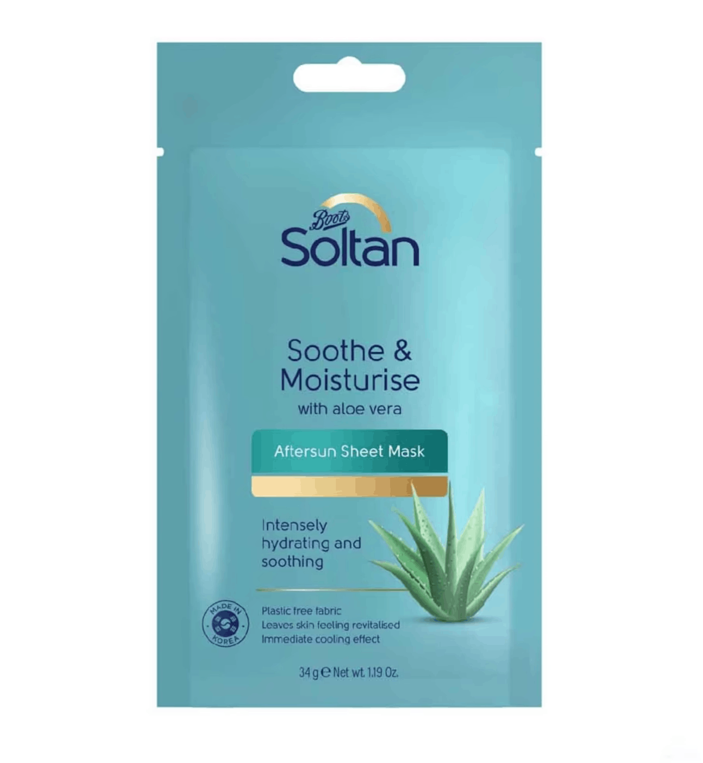 Soltan Soothe & Moisturise Aftersun Sheet Mask