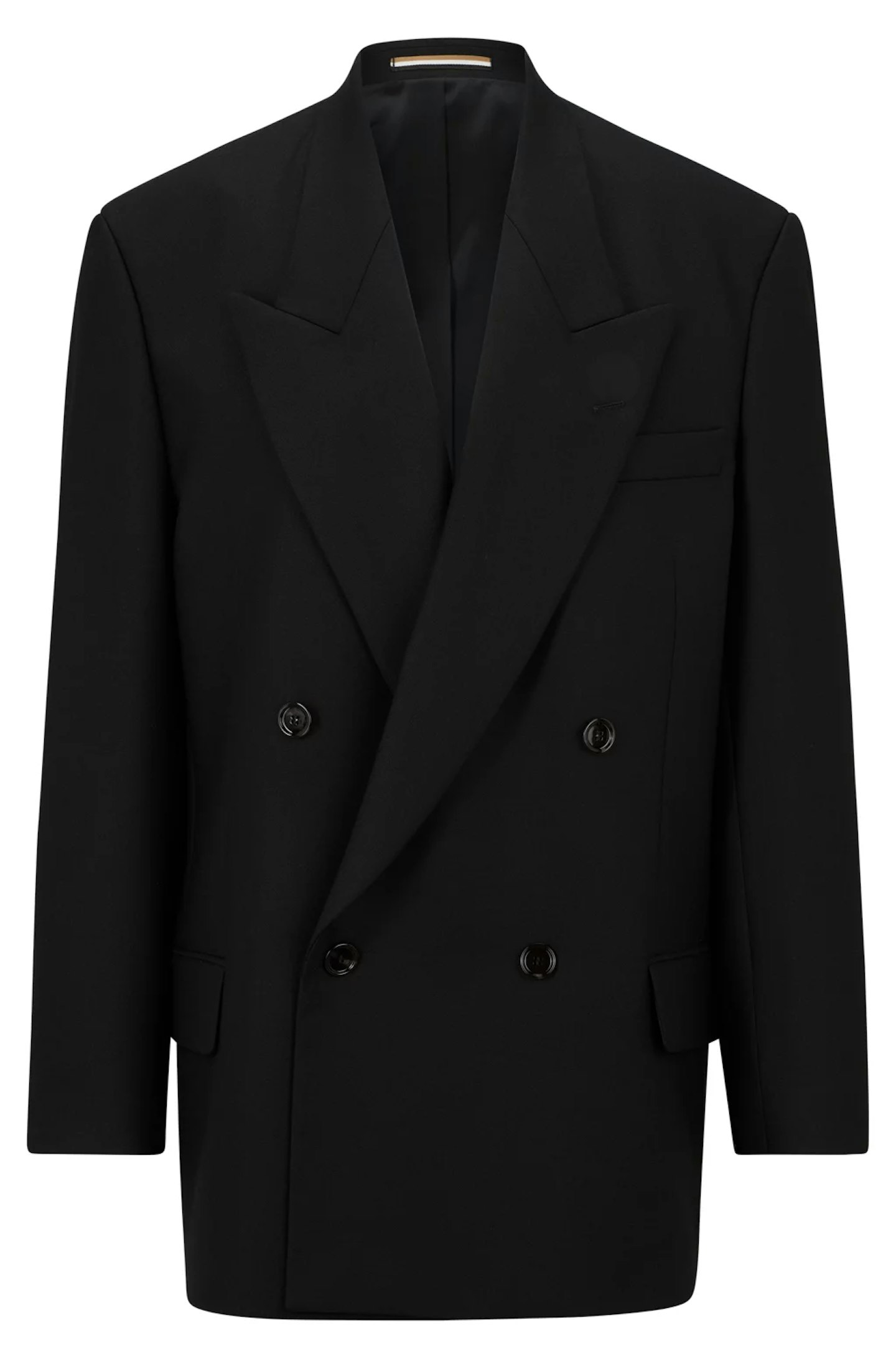 Gender- Neutral Oversized Blazer In Stretch Cloth, £489 at BOSS